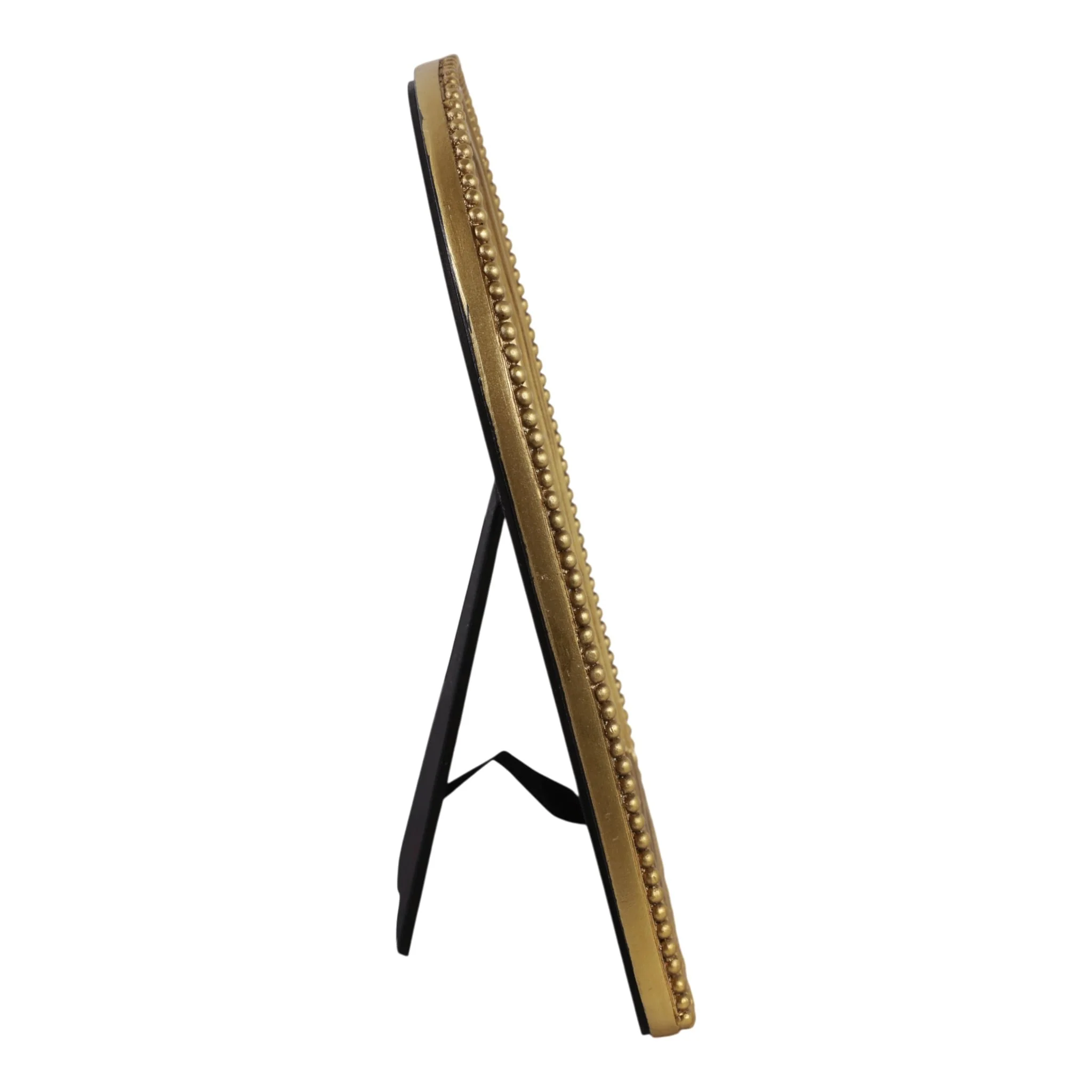 7x9 Photo Frame Matted To 5x7 Beaded Arch, Gold - Image 3