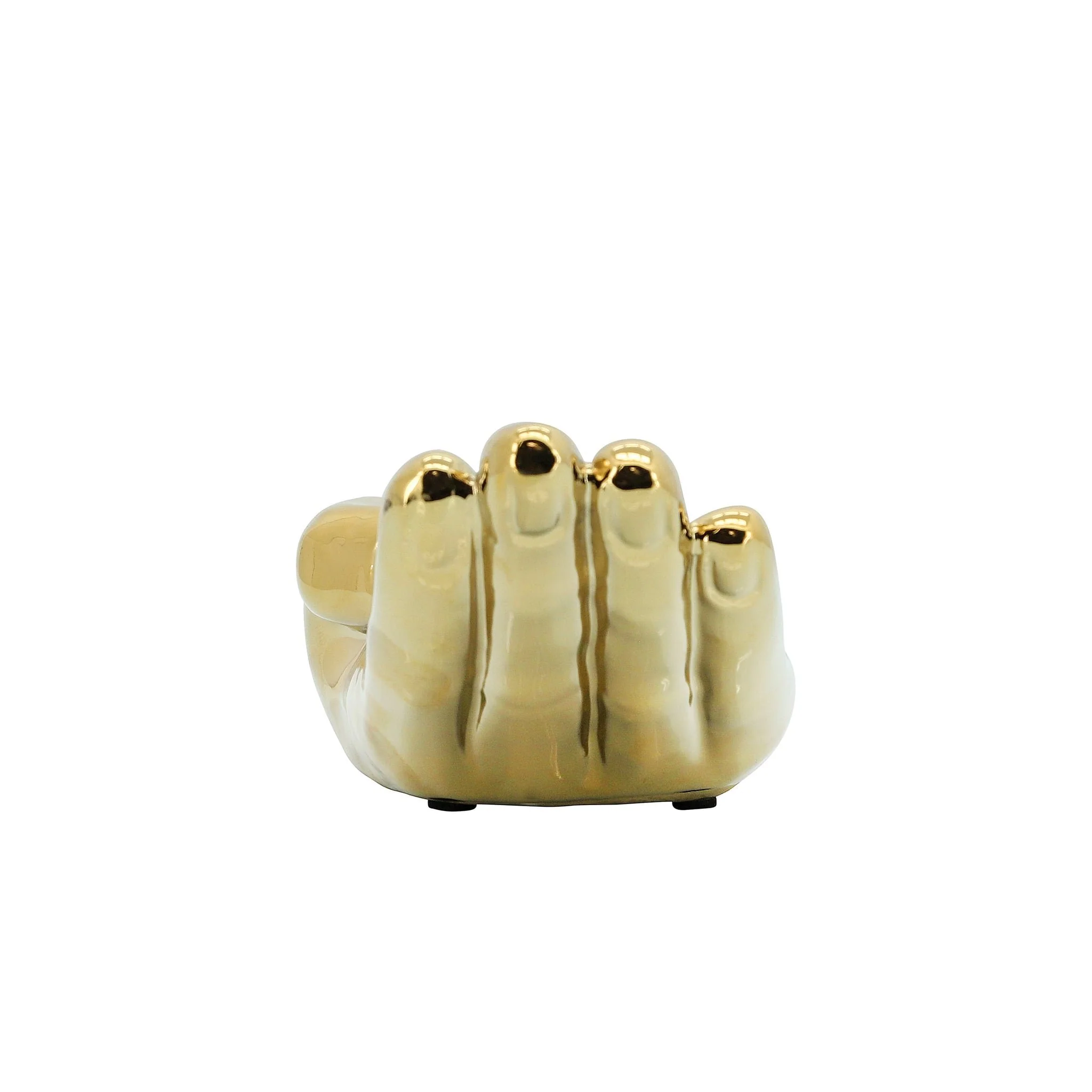 8" Asking Hand, Gold - Image 3