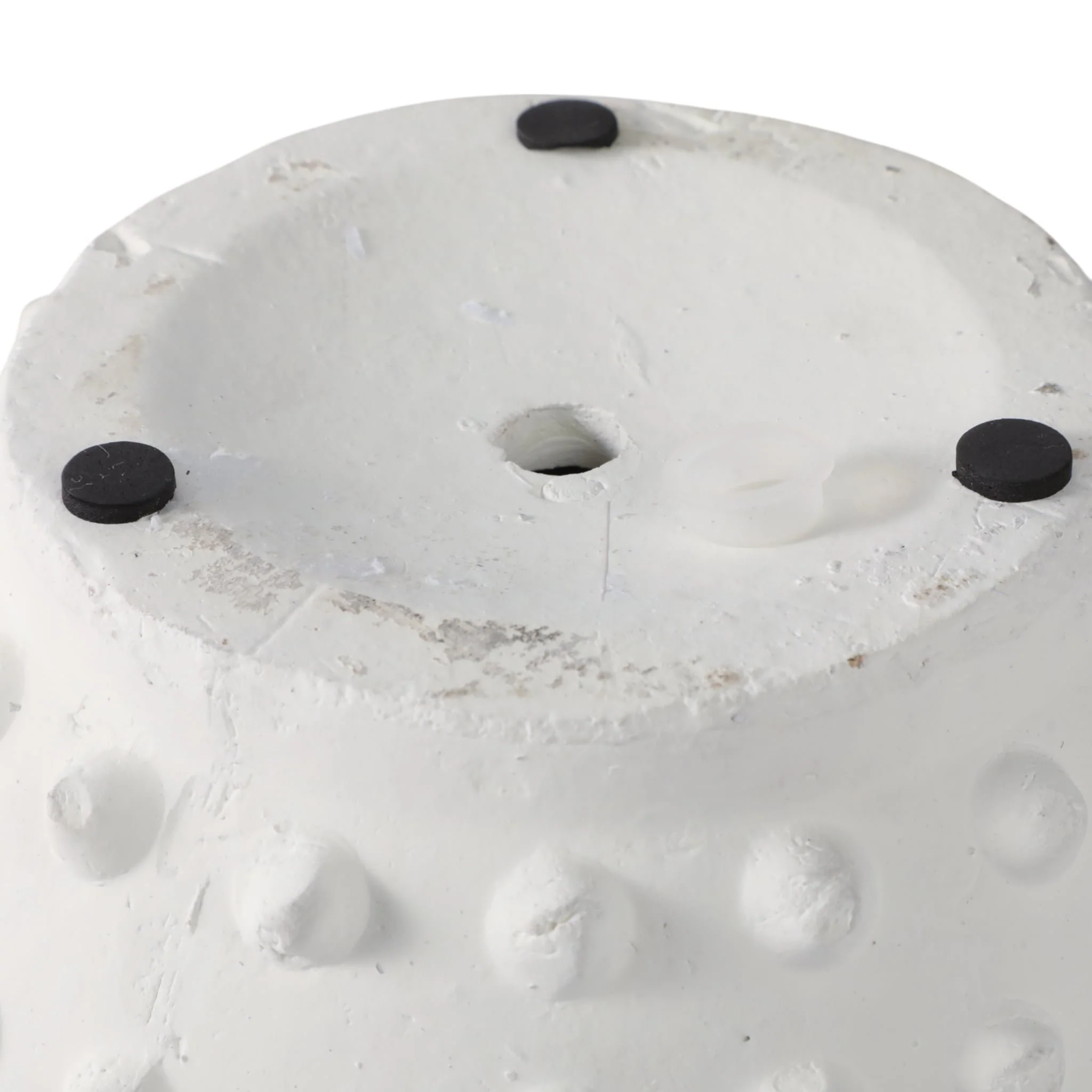 8" Bubble Rough Finish Planter,white - Image 7