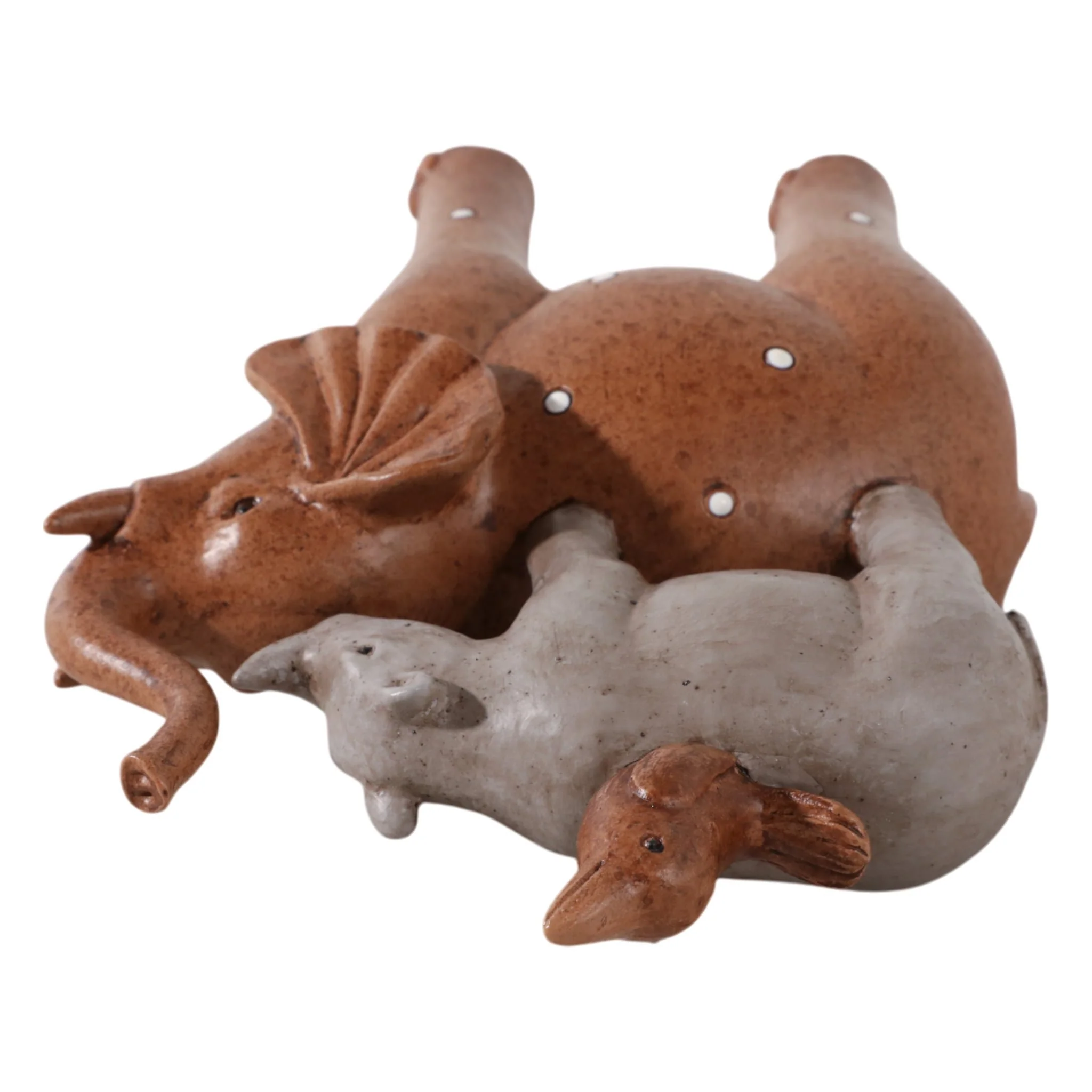 8" Elephant Animal Pyramid, Multi - Image 6