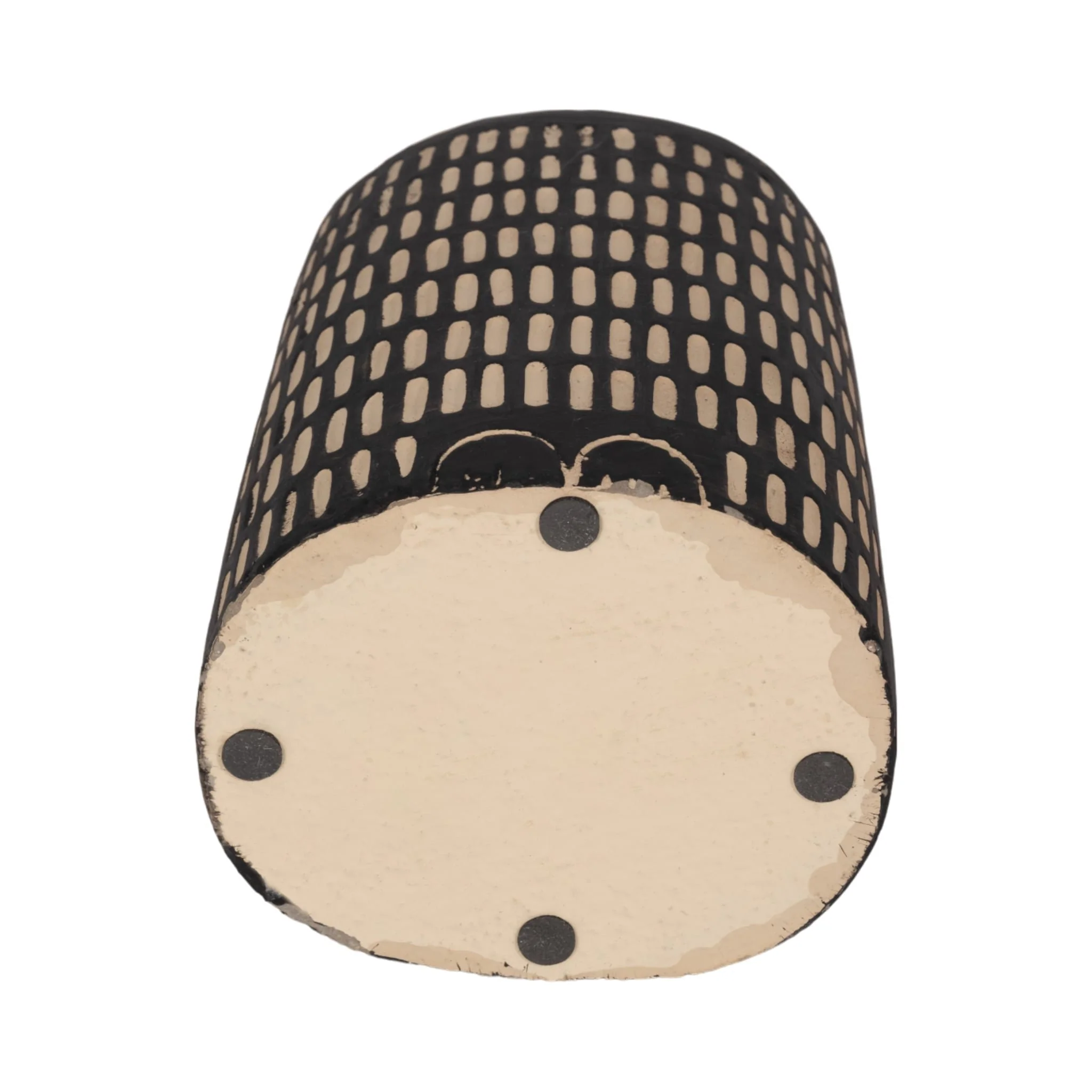 8" Etched Lines Cat, Black - Image 7
