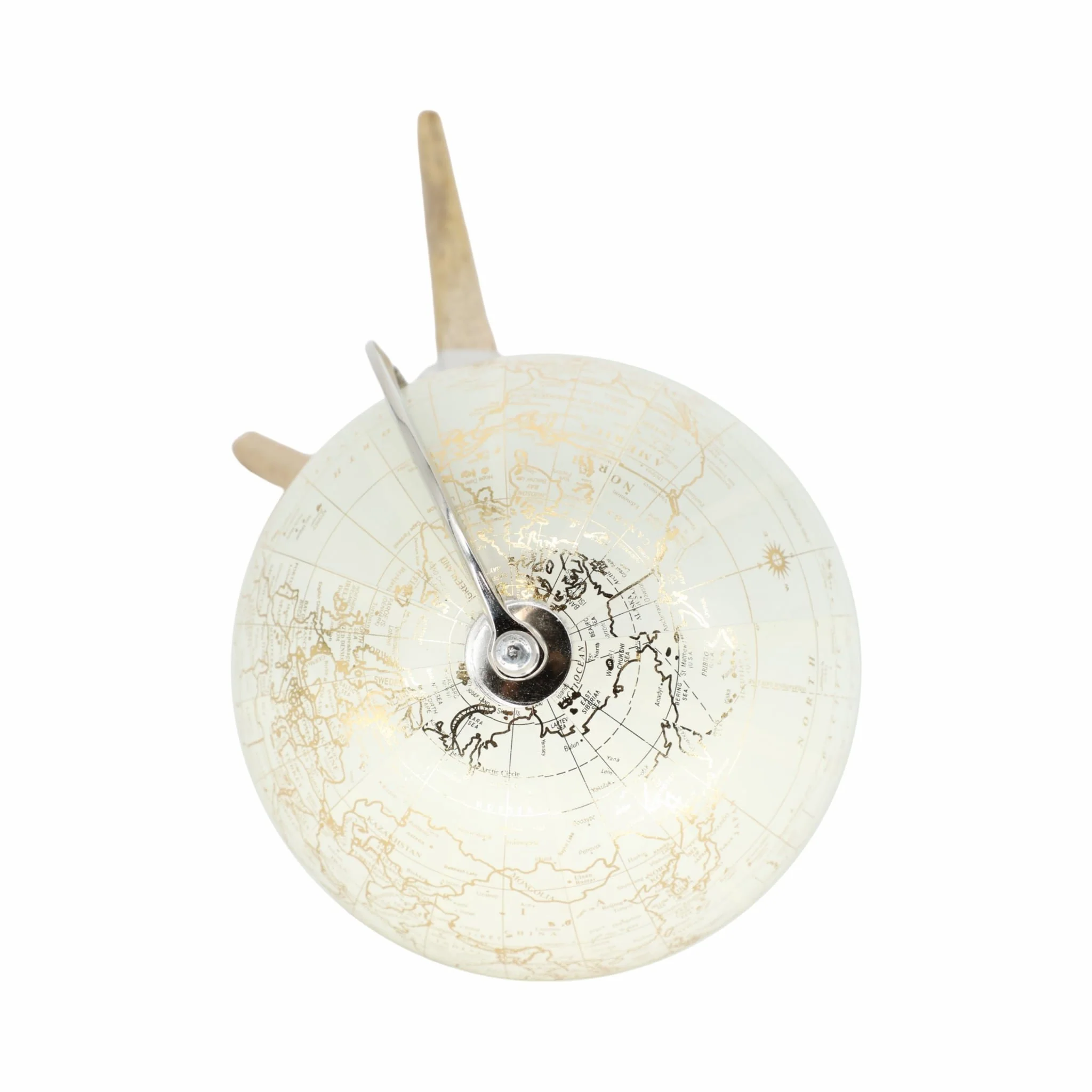 8" Globe On Tripod - Image 6