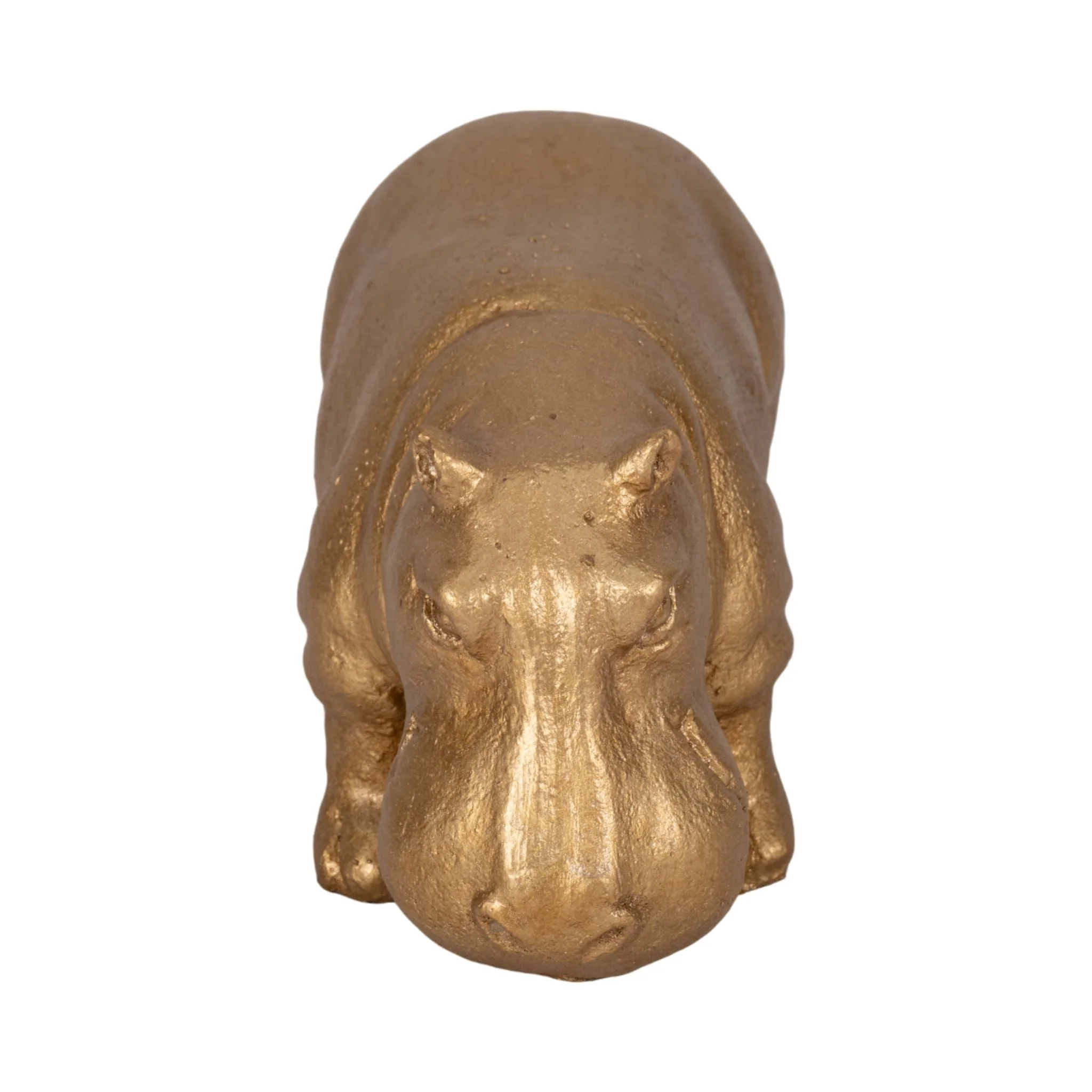 8" Hungry Hippo, Gold - Image 3