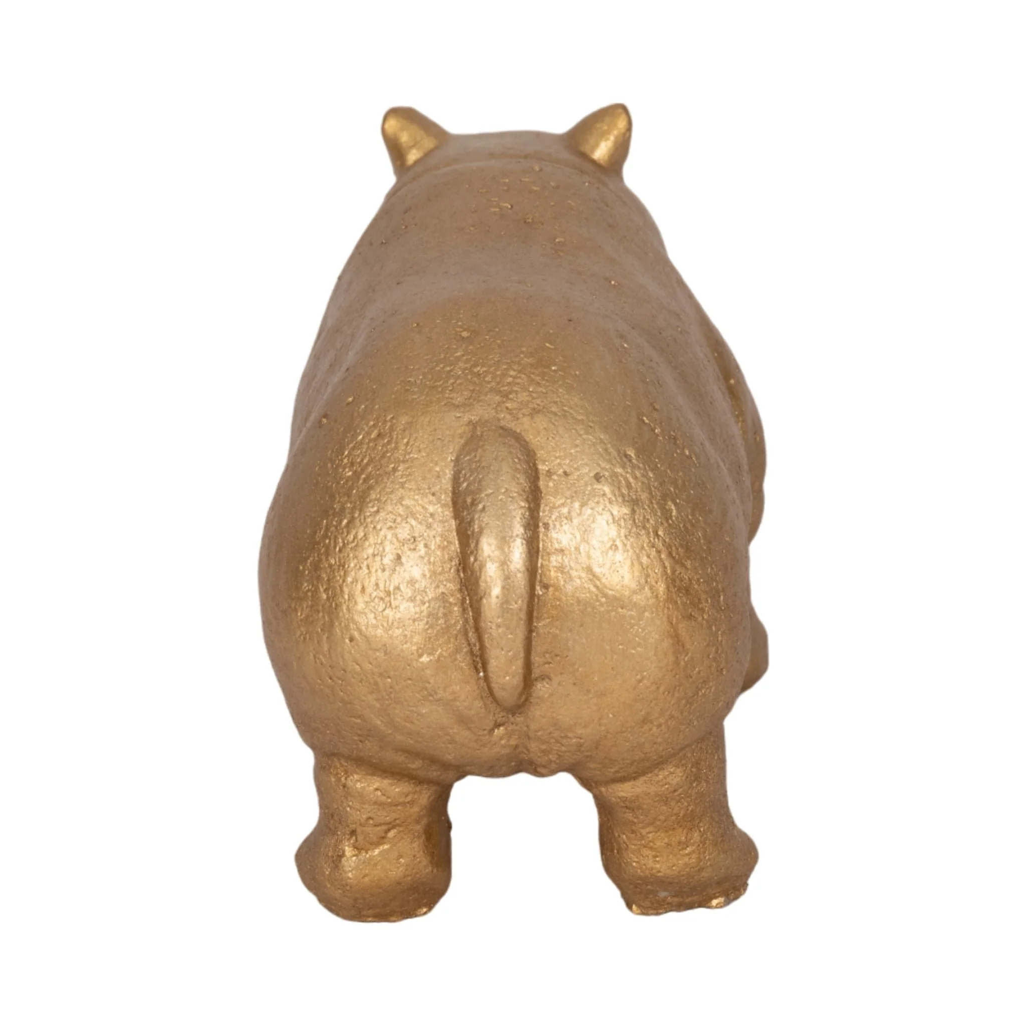 8" Hungry Hippo, Gold - Image 4