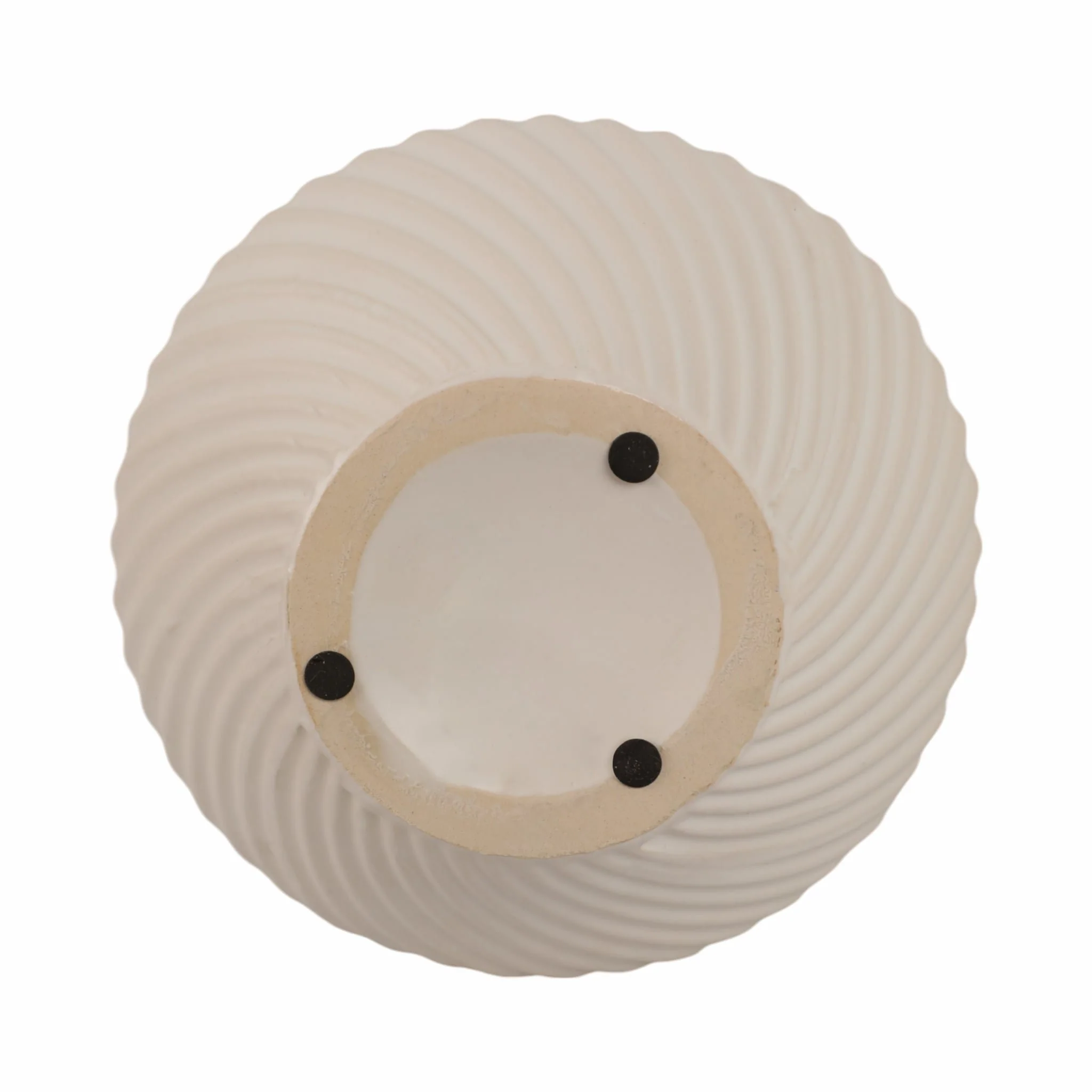 8" Modern Totem Vase, White - Image 7