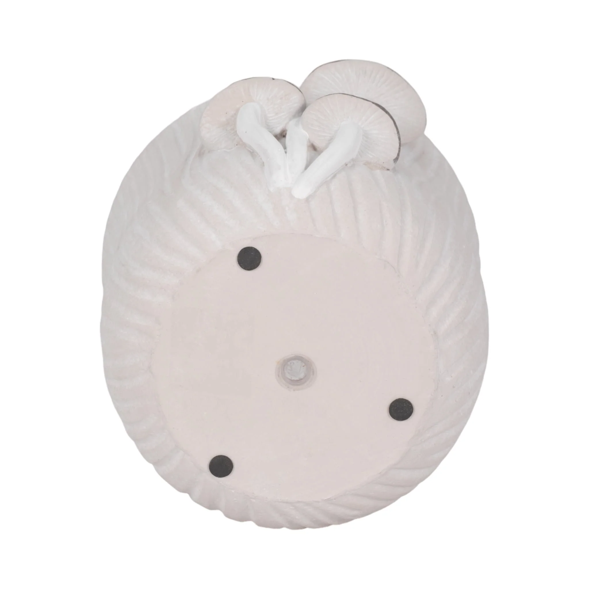 8" Mushroom Applique Planter, Grey - Image 6