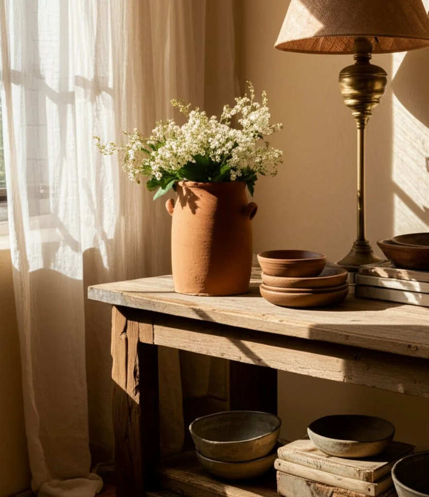 8" Traditional Handle Vase - Image 11