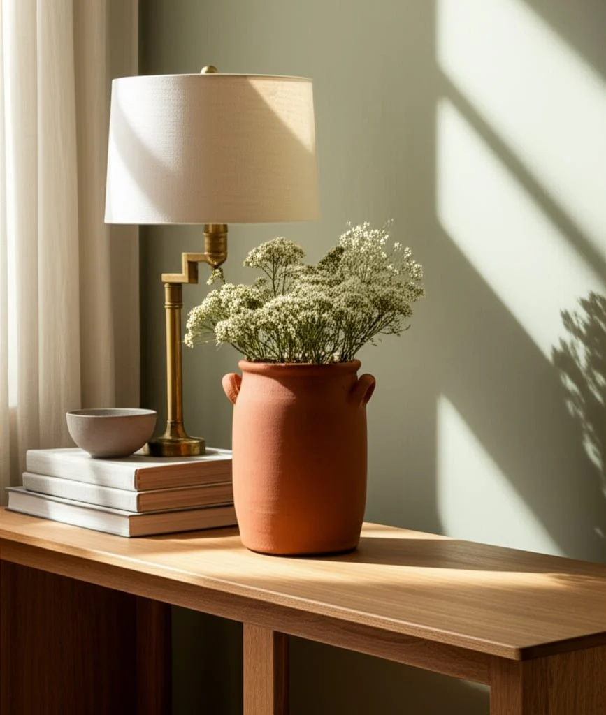 8" Traditional Handle Vase - Image 12