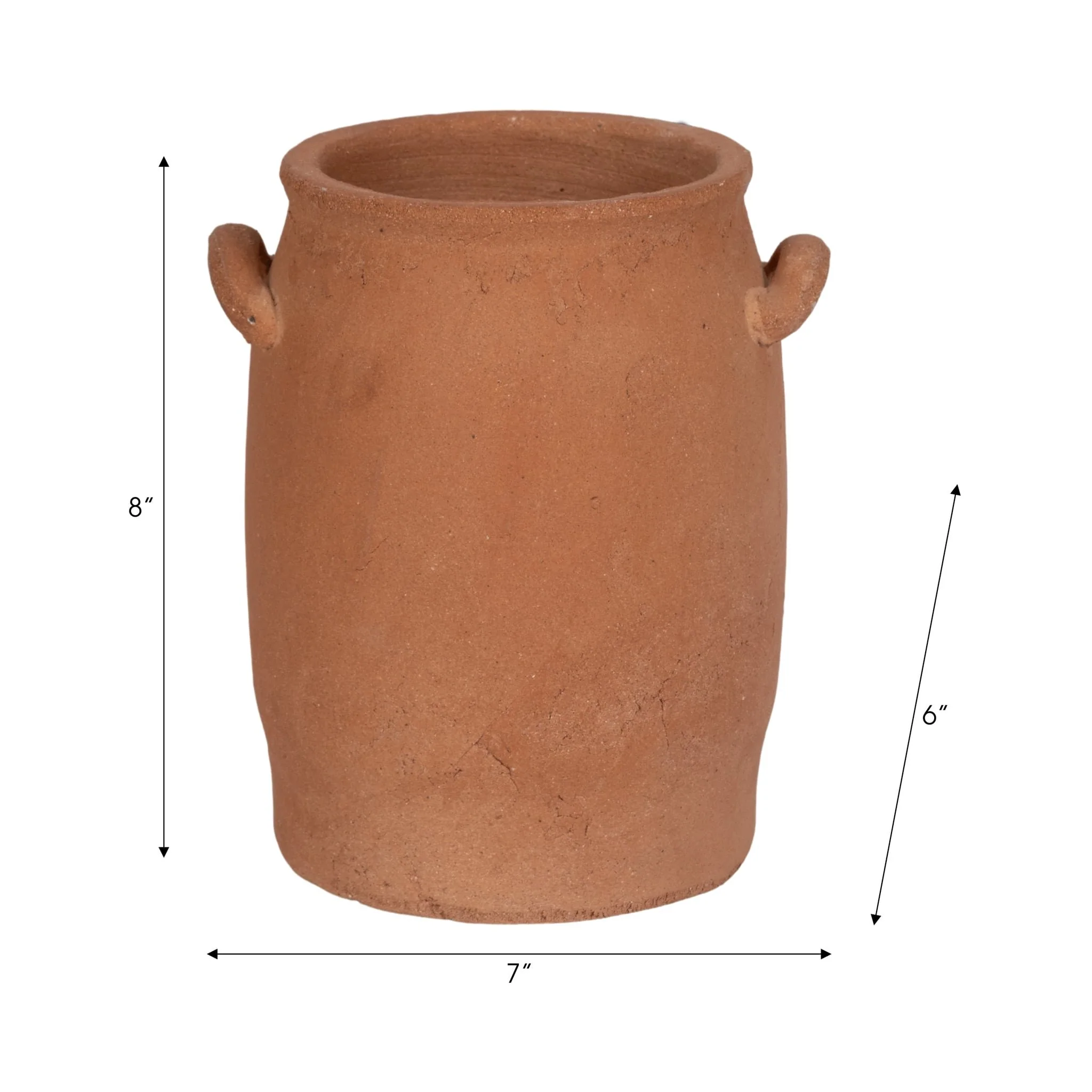 8" Traditional Handle Vase - Image 9