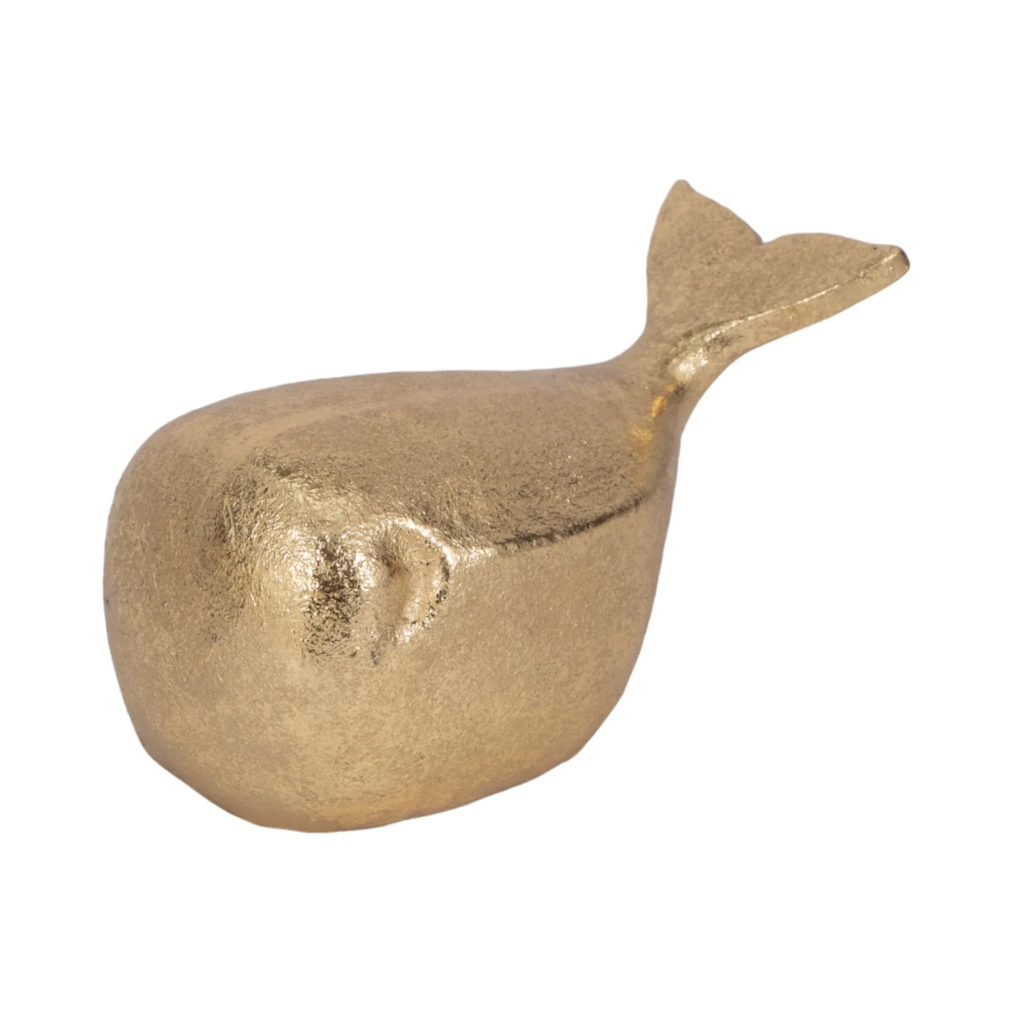 8" Whale Tabletop Decor, Gold - Image 2