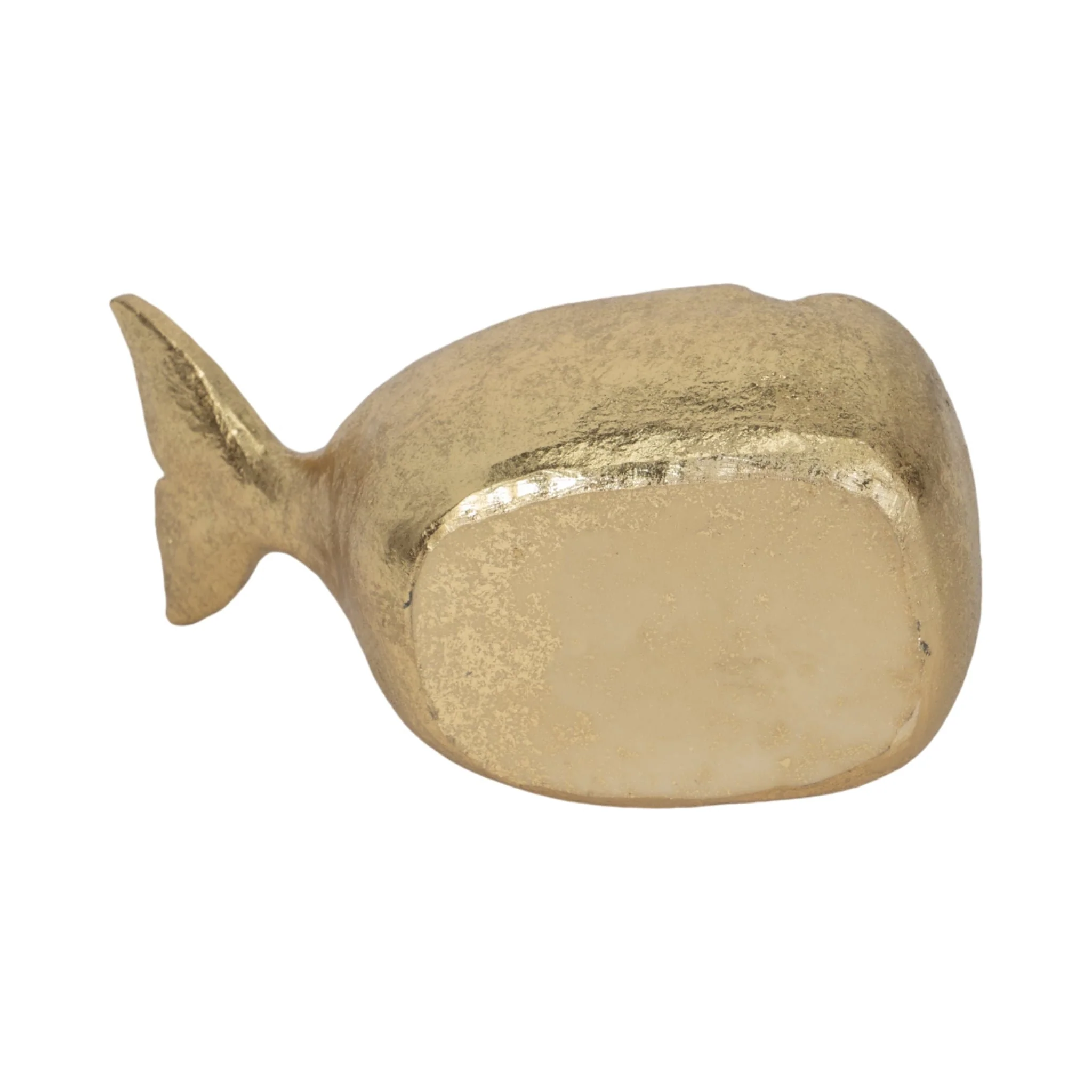 8" Whale Tabletop Decor, Gold - Image 7