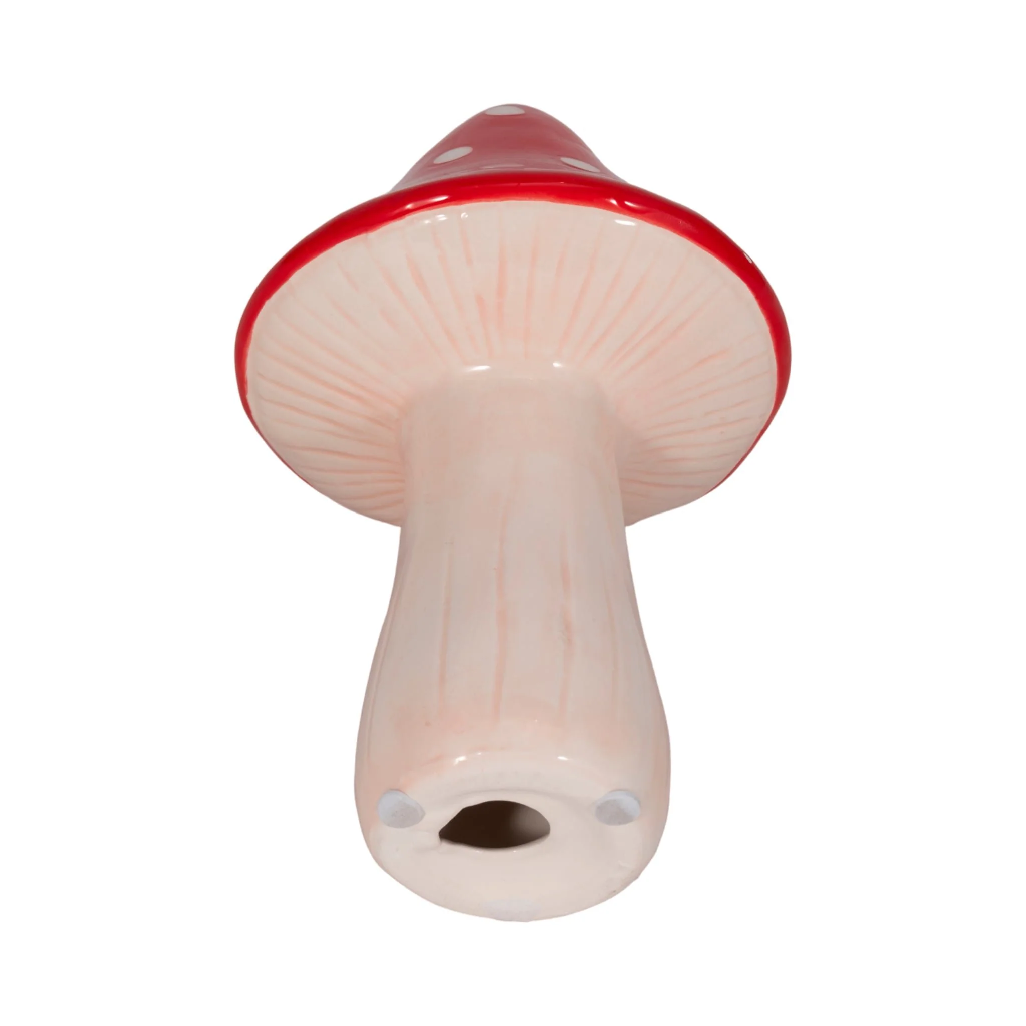 8" White Dot Fairy Mushroom, Red/white - Image 5