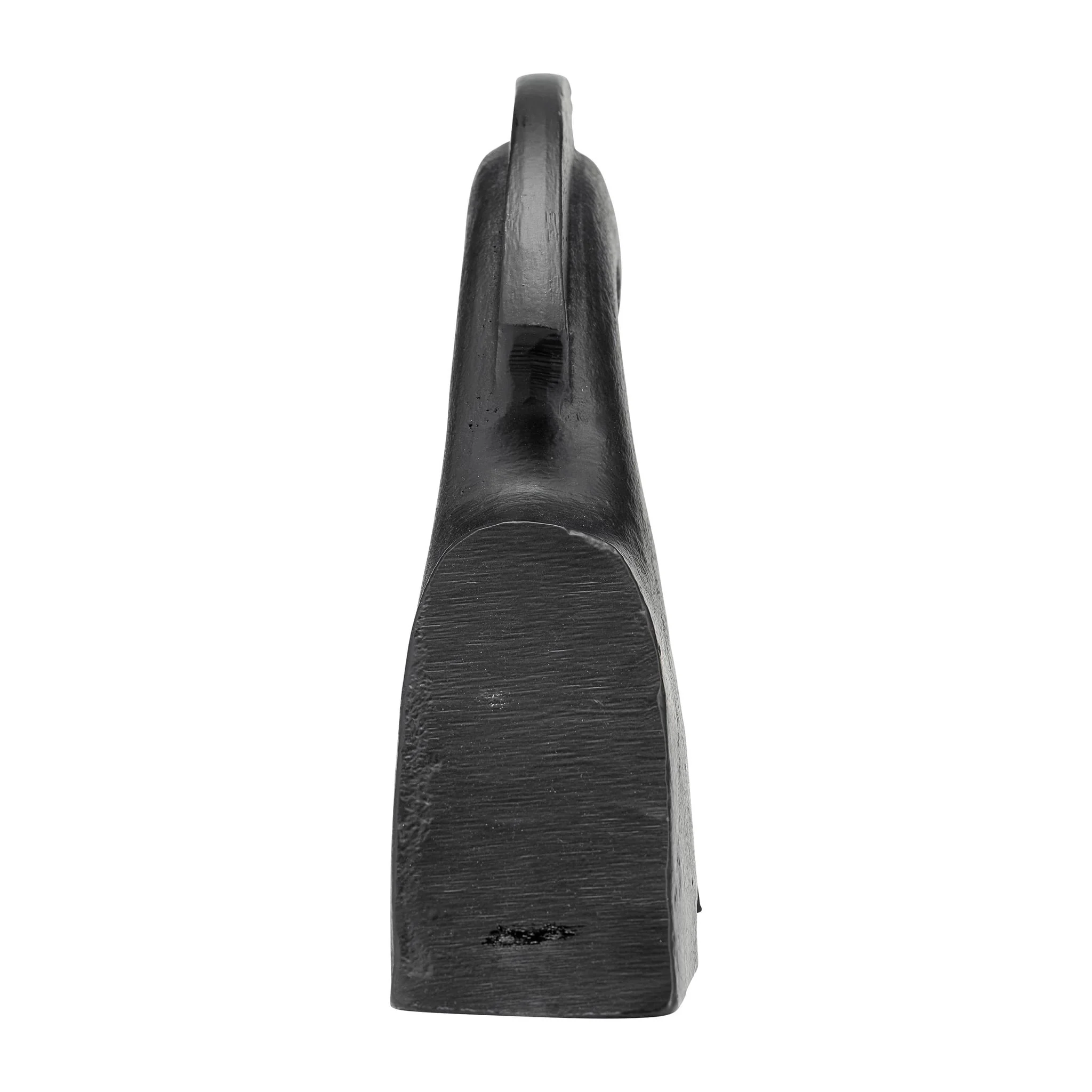 8"l, Metal Horse Decor, Blk - Image 3
