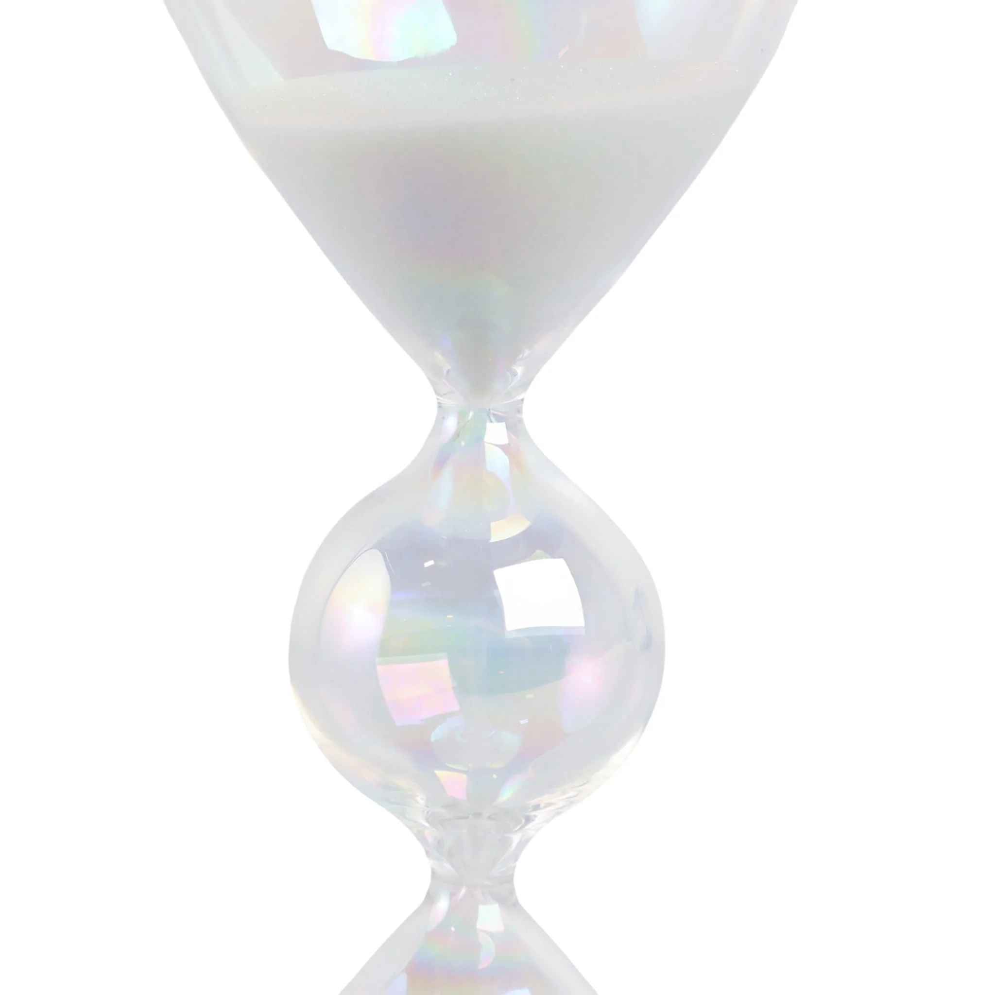 8x3" Glass 10min Bubble Sandtimer, Iridescent - Image 5