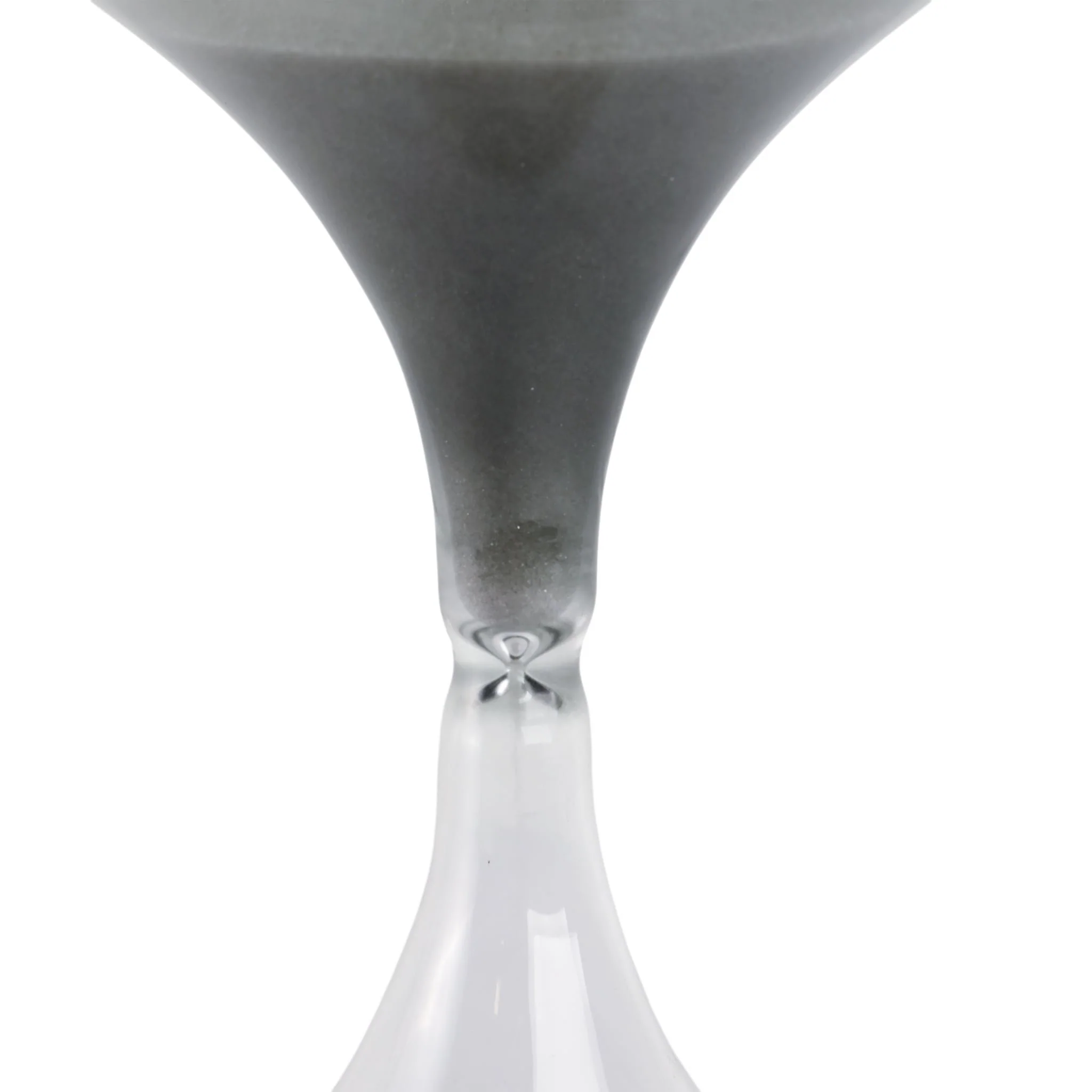 8x4" Glass 30min Modern Sandtimer, Smoke - Image 6