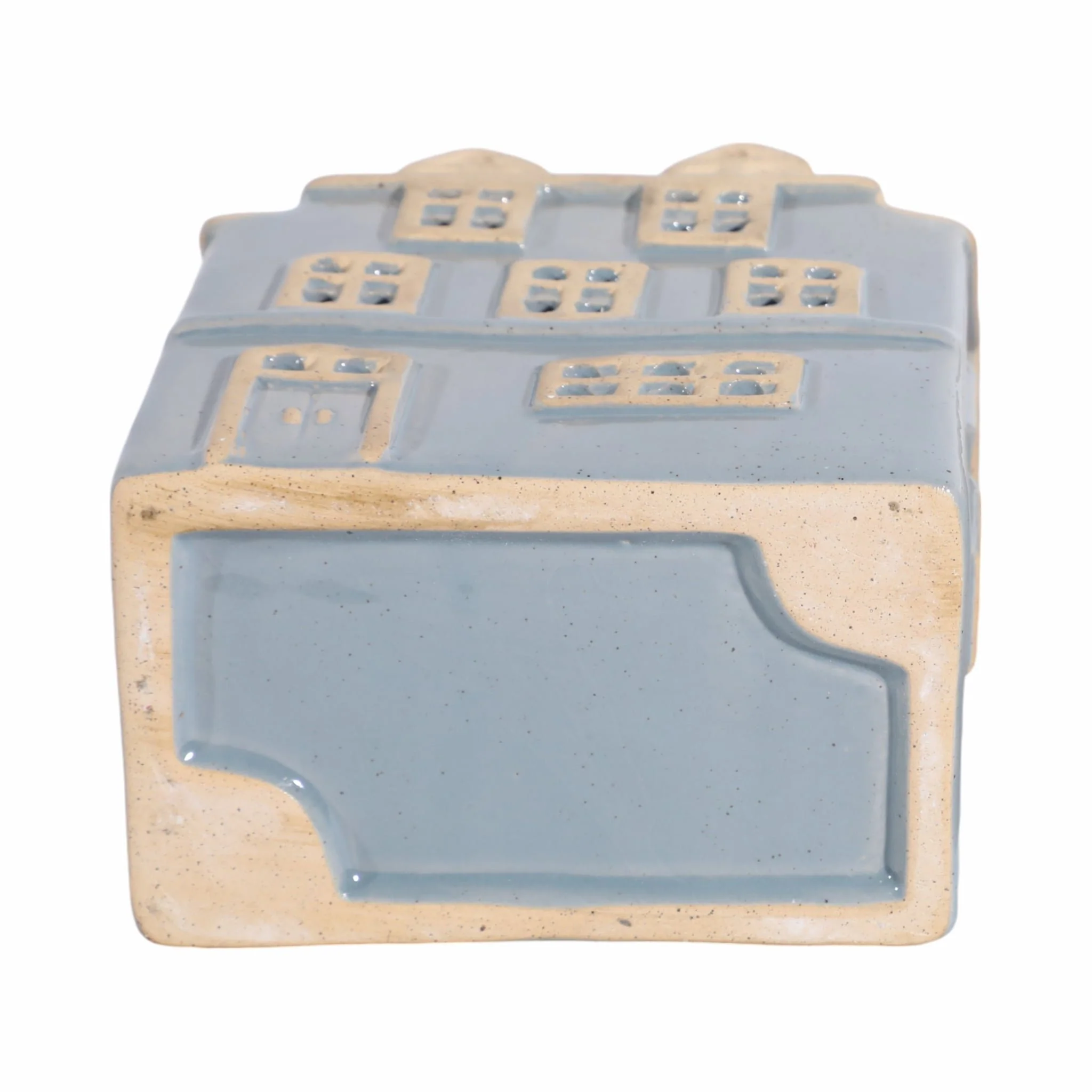 8x5" Homestead House Tealight Holder, Blue - Image 7