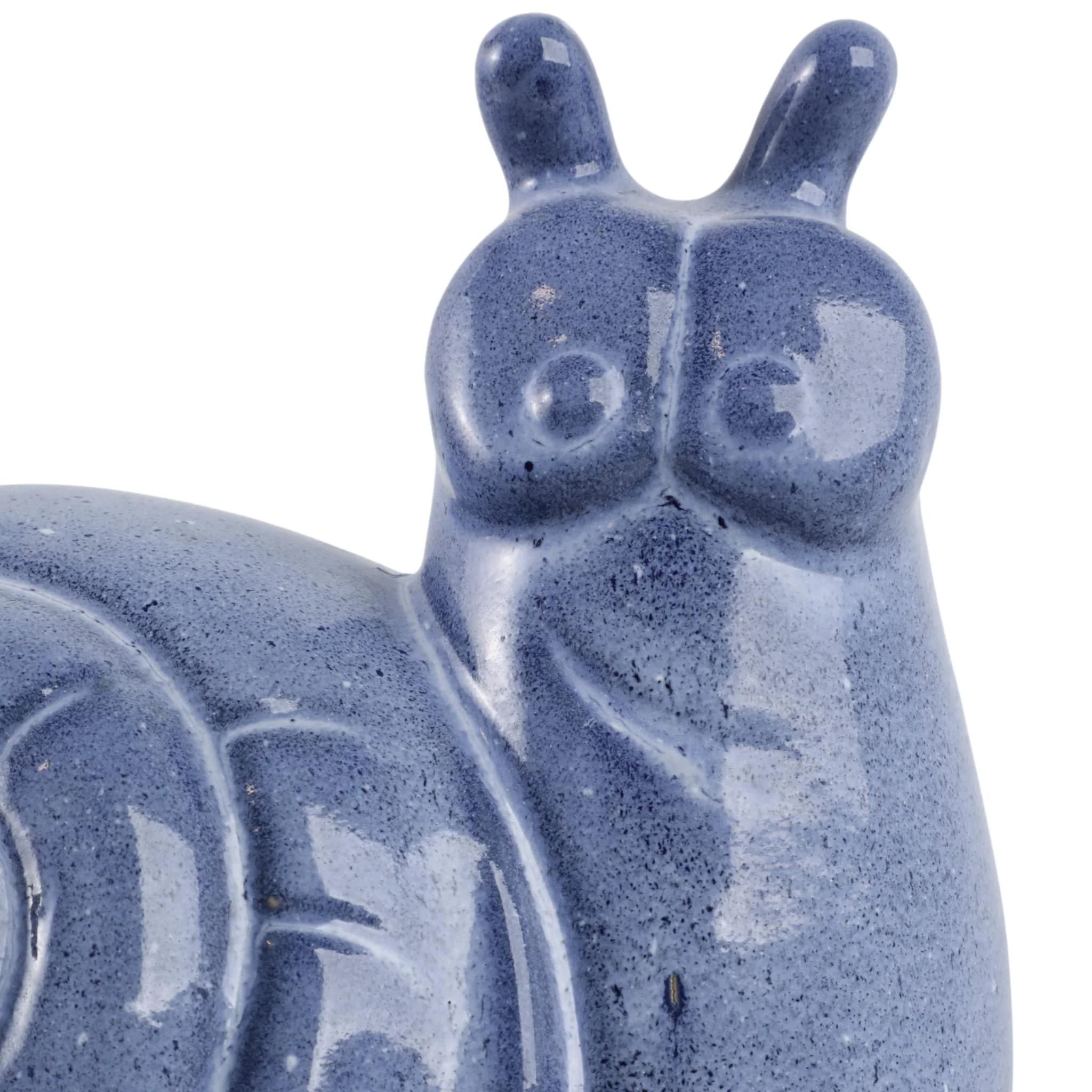 8x8" Garden Snail Reactive Finish, Blue - Image 5
