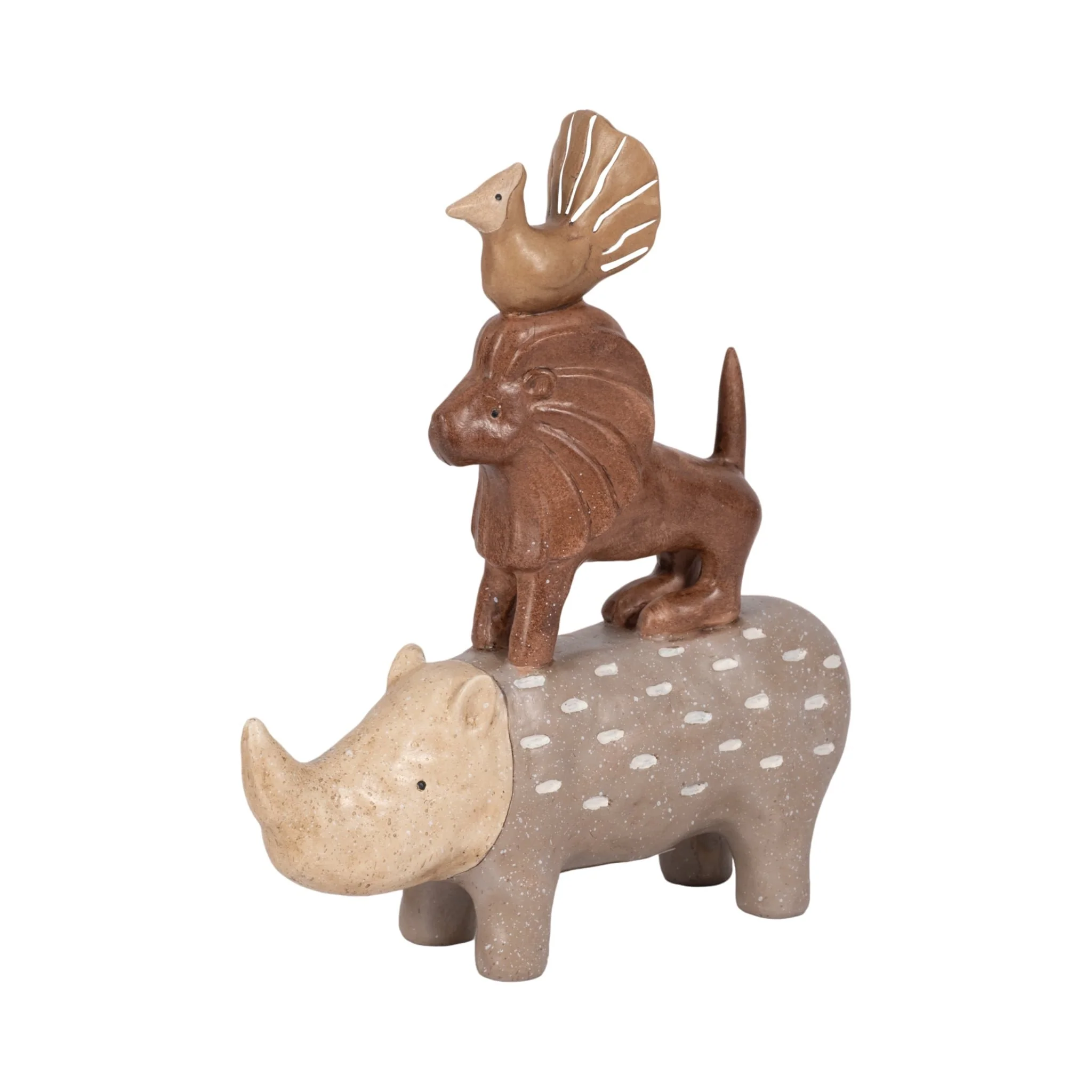 9" Animal Pyramid, Multi - Image 2