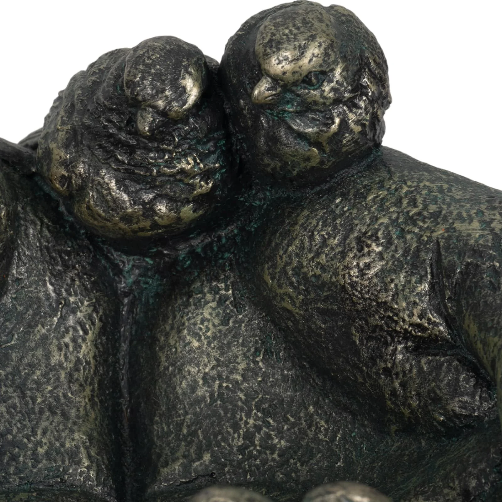 9" Giving Hands Birdfeeder, Bronze - Image 6