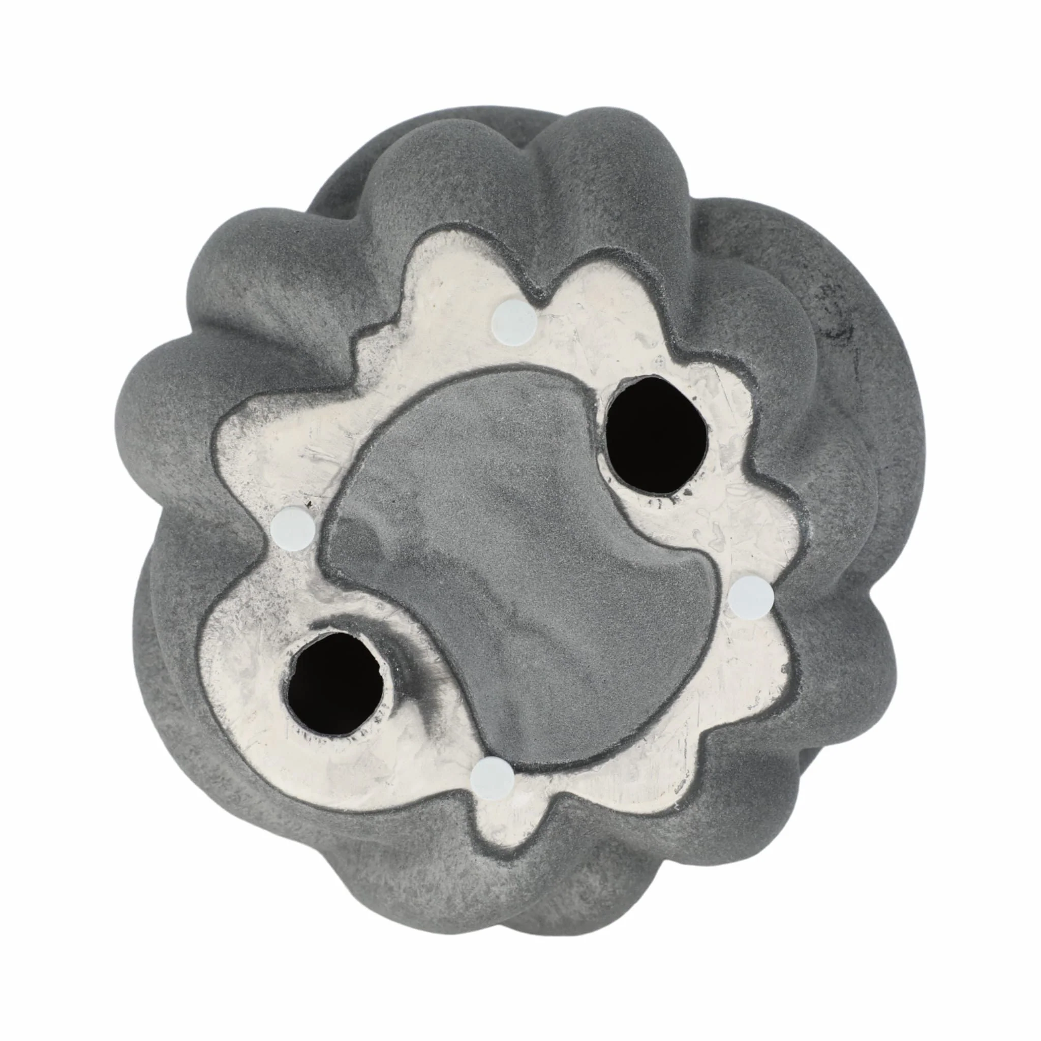 9" Knot Orb Rough Texture, Black - Image 7
