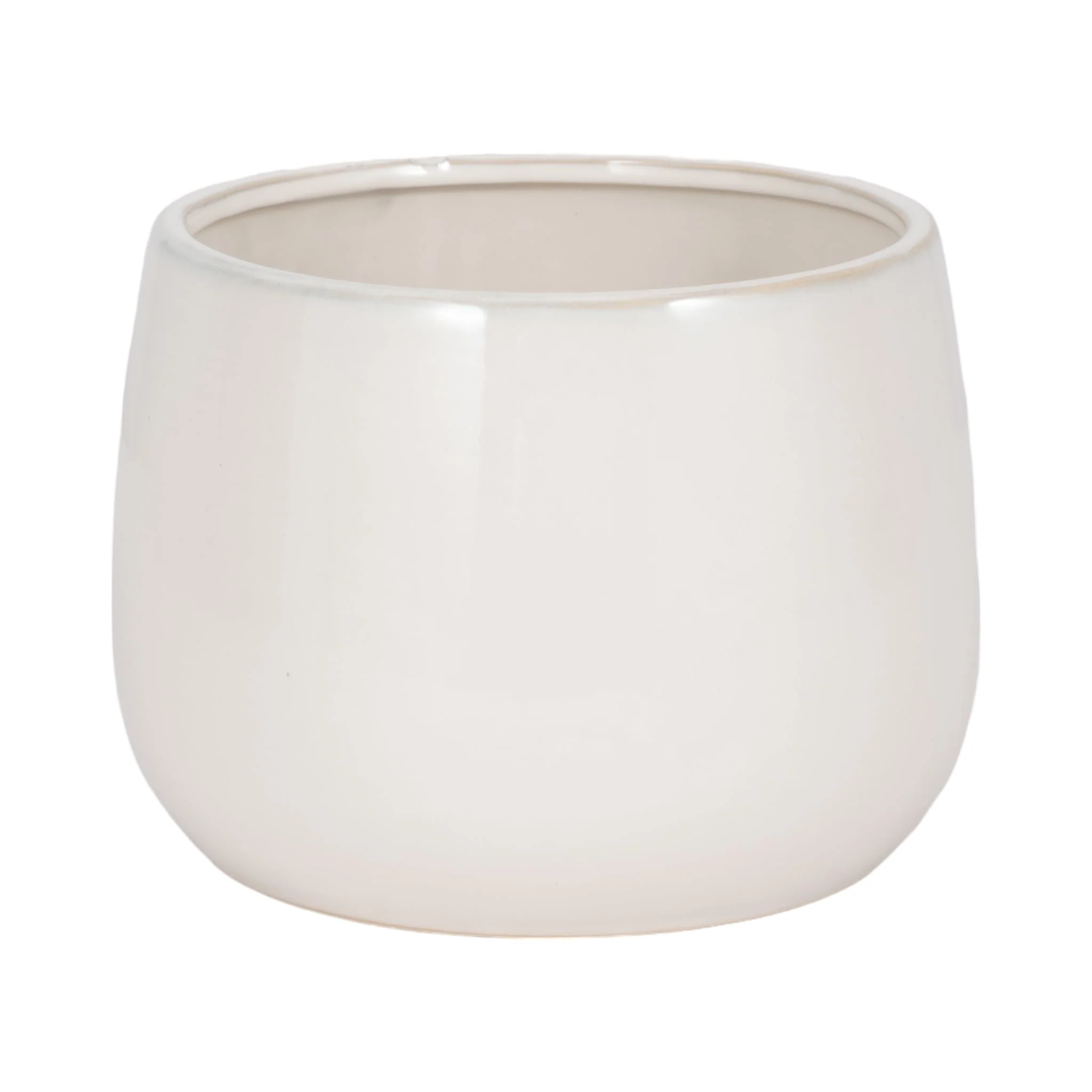 9" Mushroom Applique Planter, Ivory - Image 3