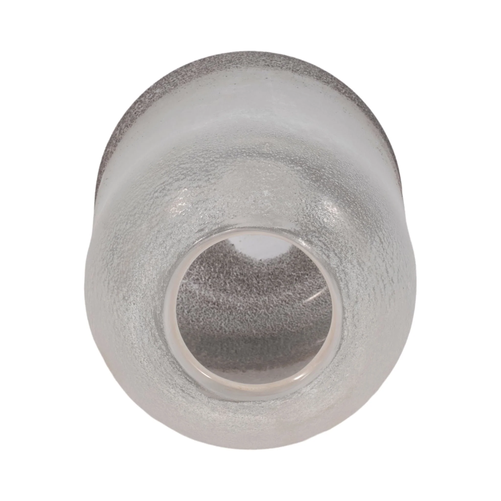 9" Ombre Cylinder Vase, White/grey - Image 6