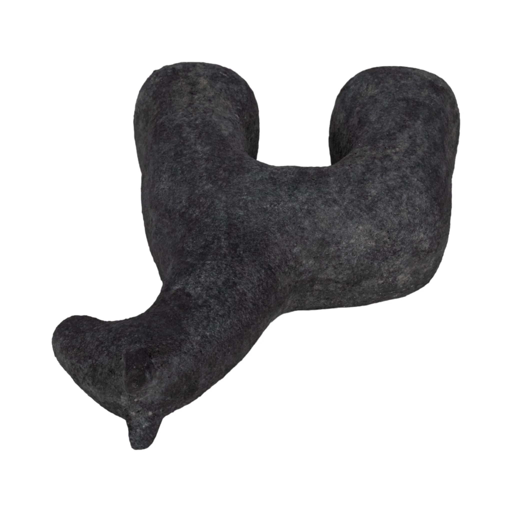 9" Textured Horse, Black - Image 6