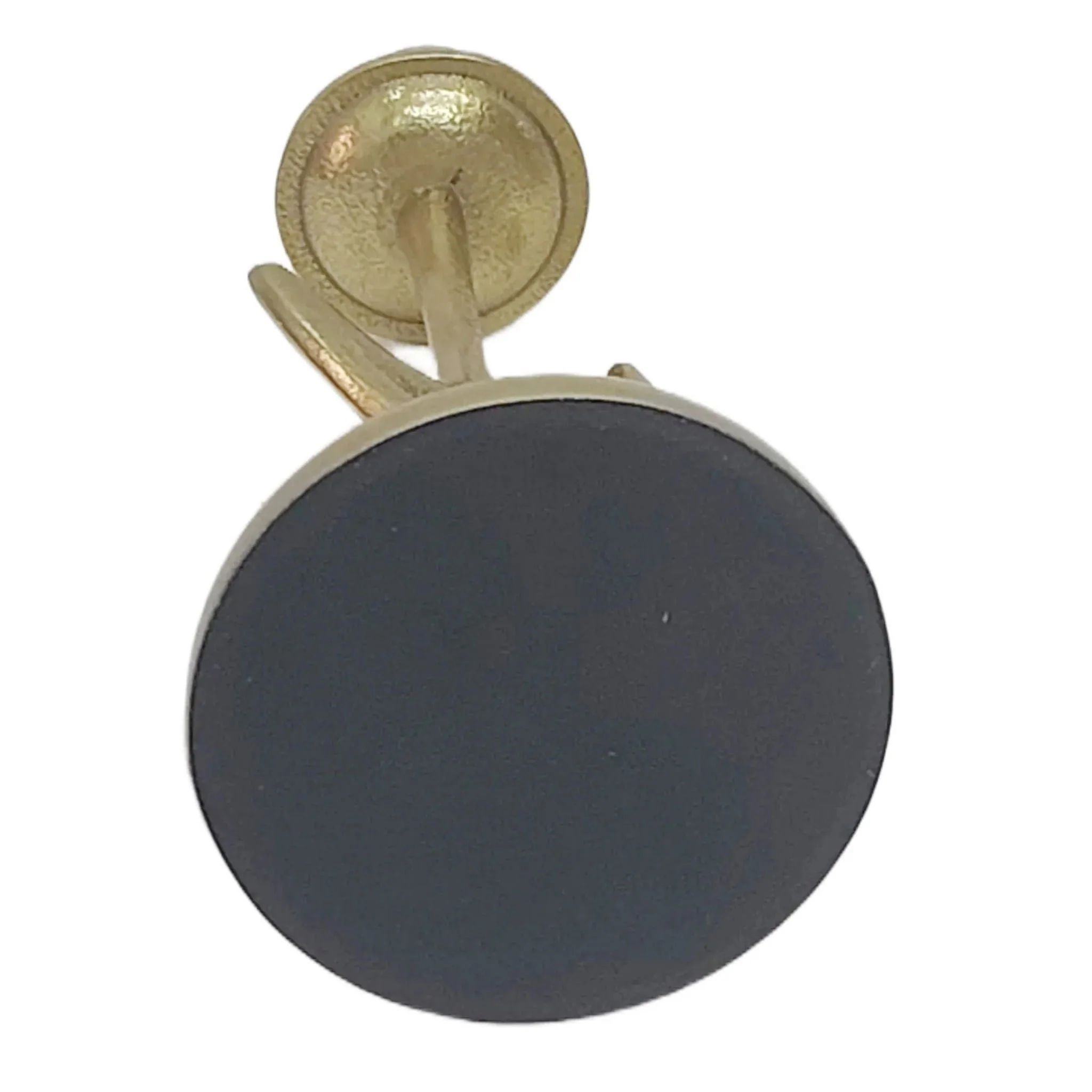 9x5" Crescent Moon Taper Holder, Gold - Image 8