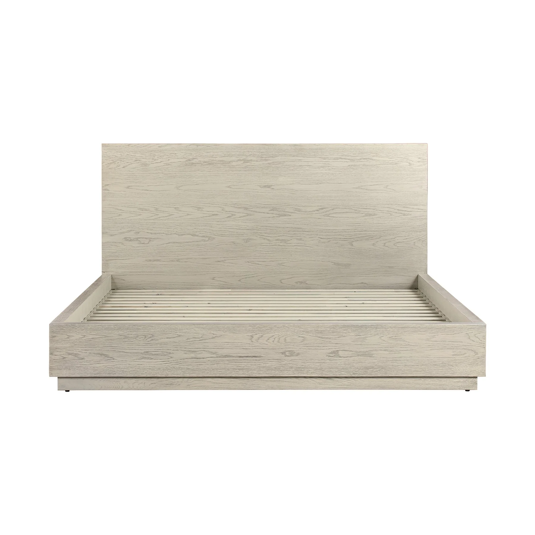 Abbey King 3 Piece Bedroom Set in Gray Oak Wood - Image 2