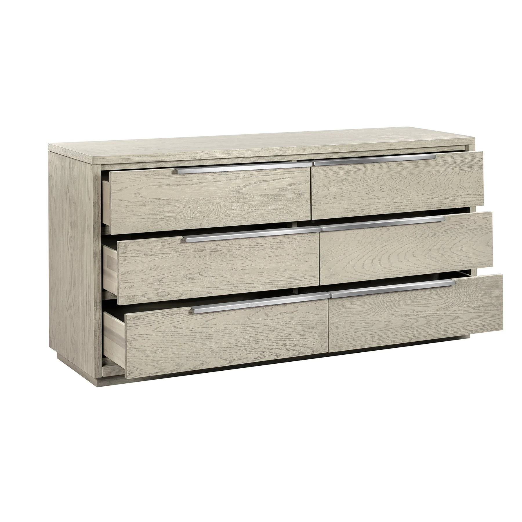 Abbey Queen 4 Piece Bedroom Set in Gray Oak Wood - Image 7