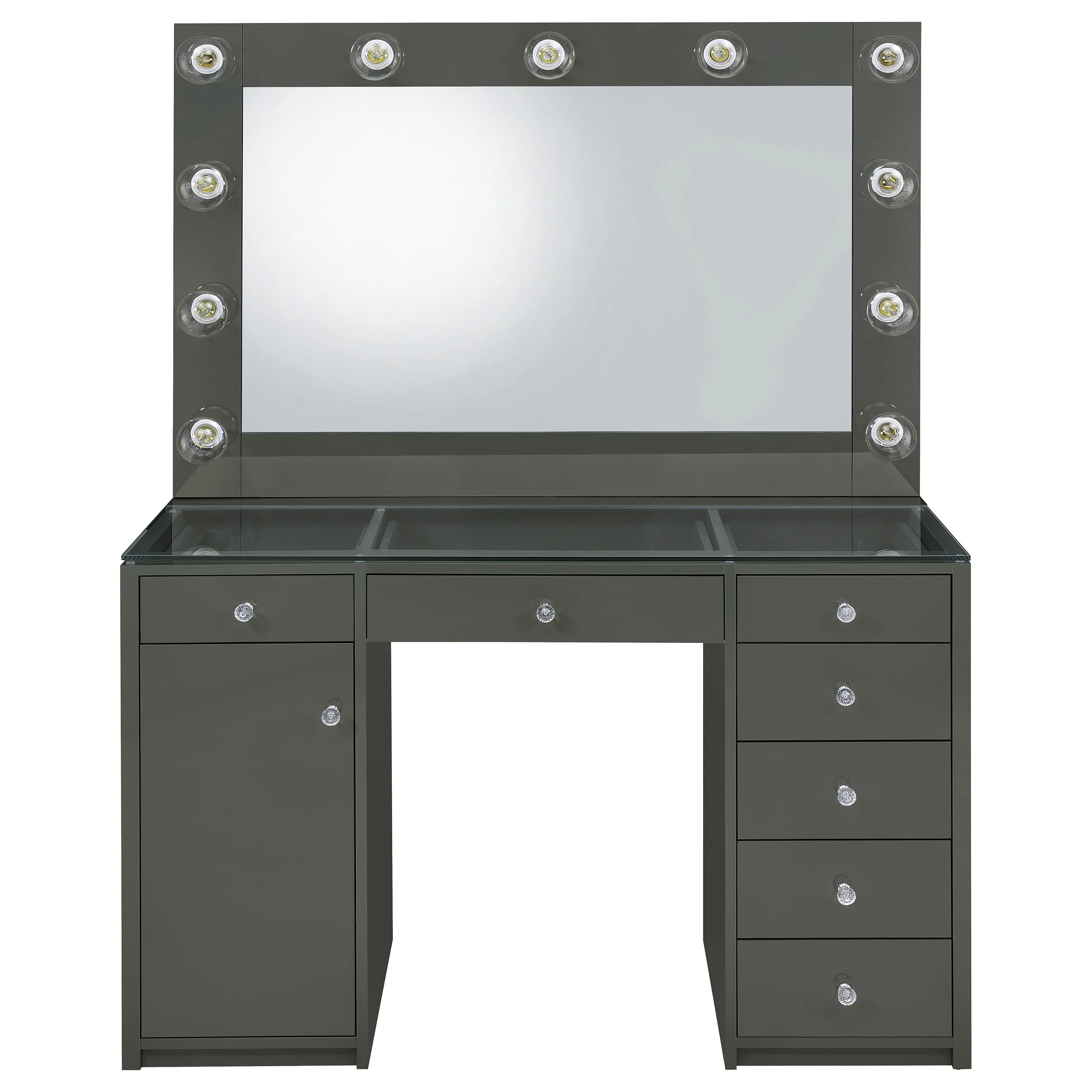 Acena Makeup Vanity Table with LED Mirror - Image 24