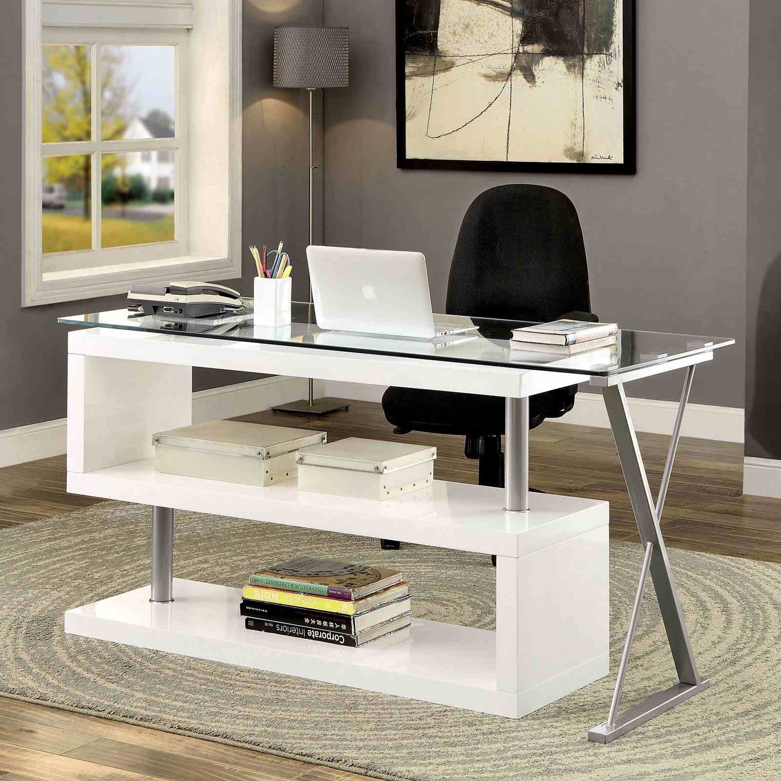 Acke Computer Desk, White - Image 2