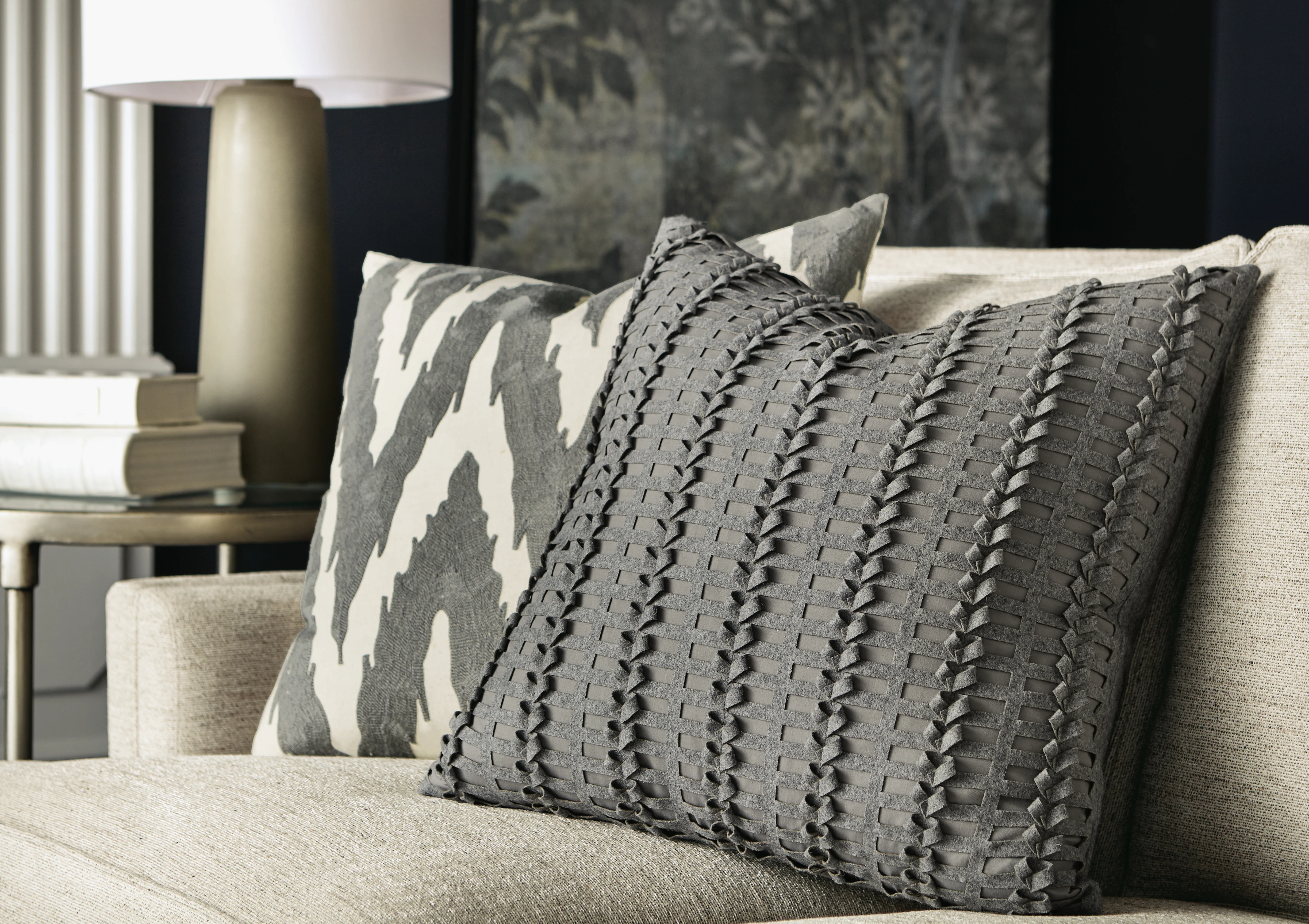 Addison Fabric Sofa - Image 3