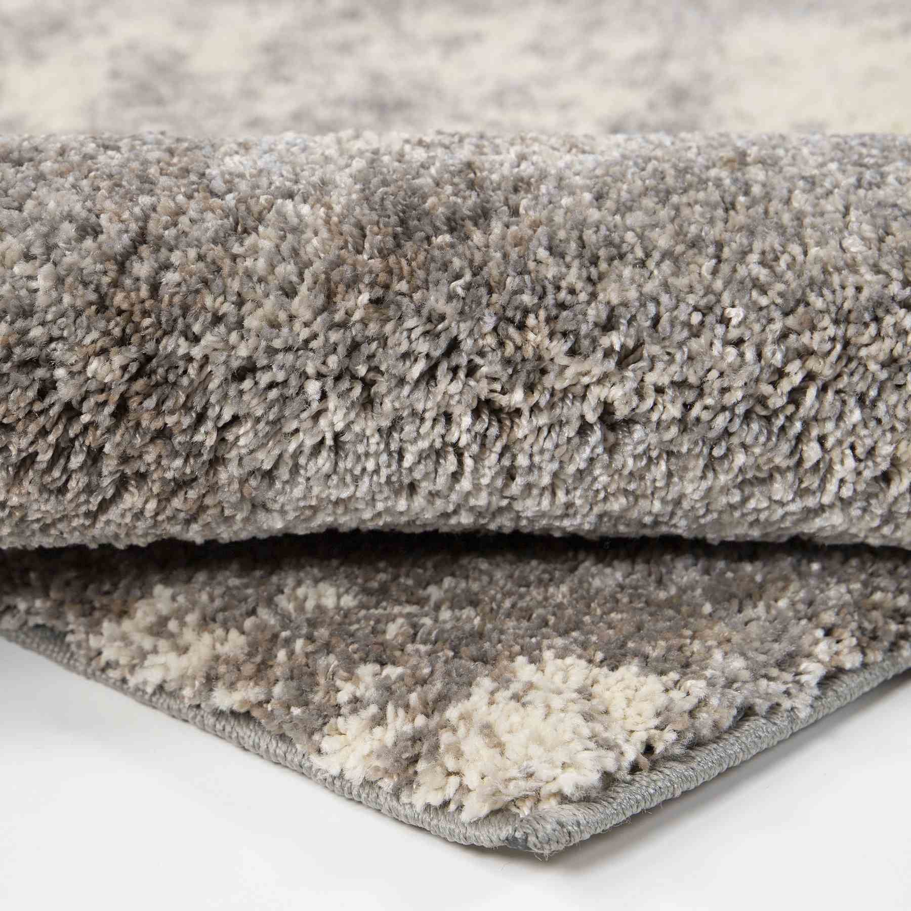 Airhaven Contemporary 5x8 Area Rug in Cream/Gray - Image 2