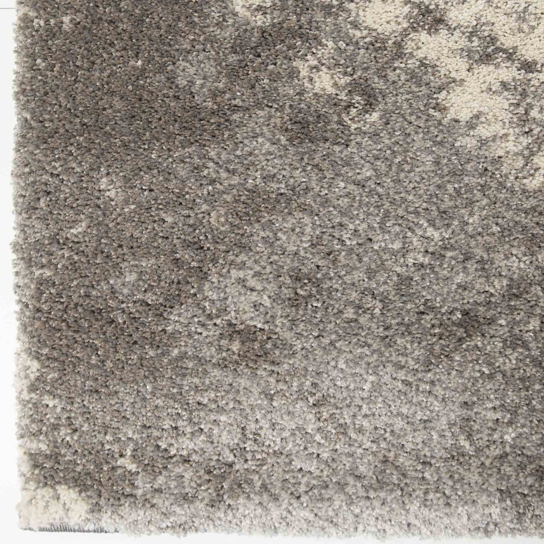 Airhaven Contemporary 8x10 Area Rug in Cream/Gray - Image 3