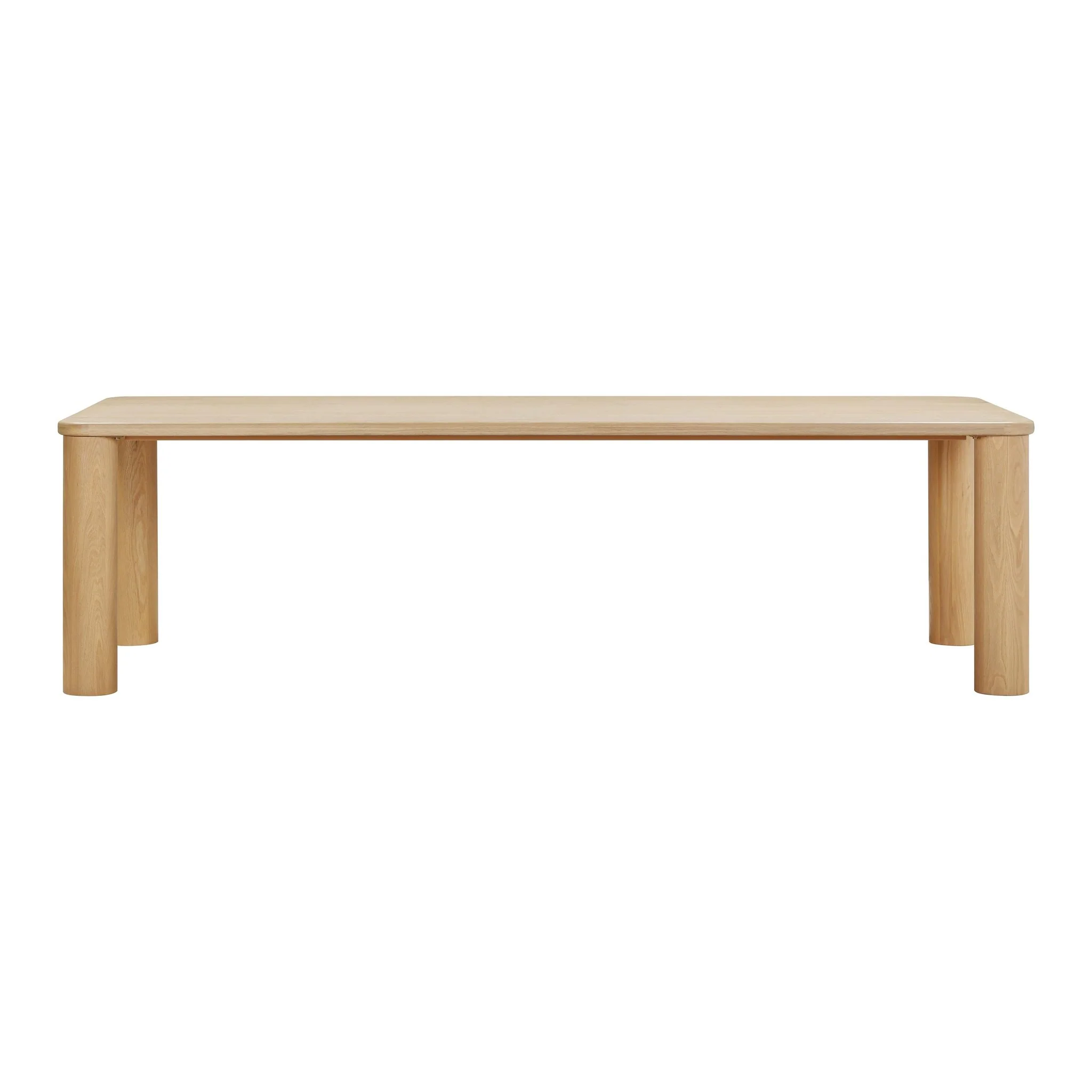 Akola Natural Oak Rectangular Dining Table - Image 3