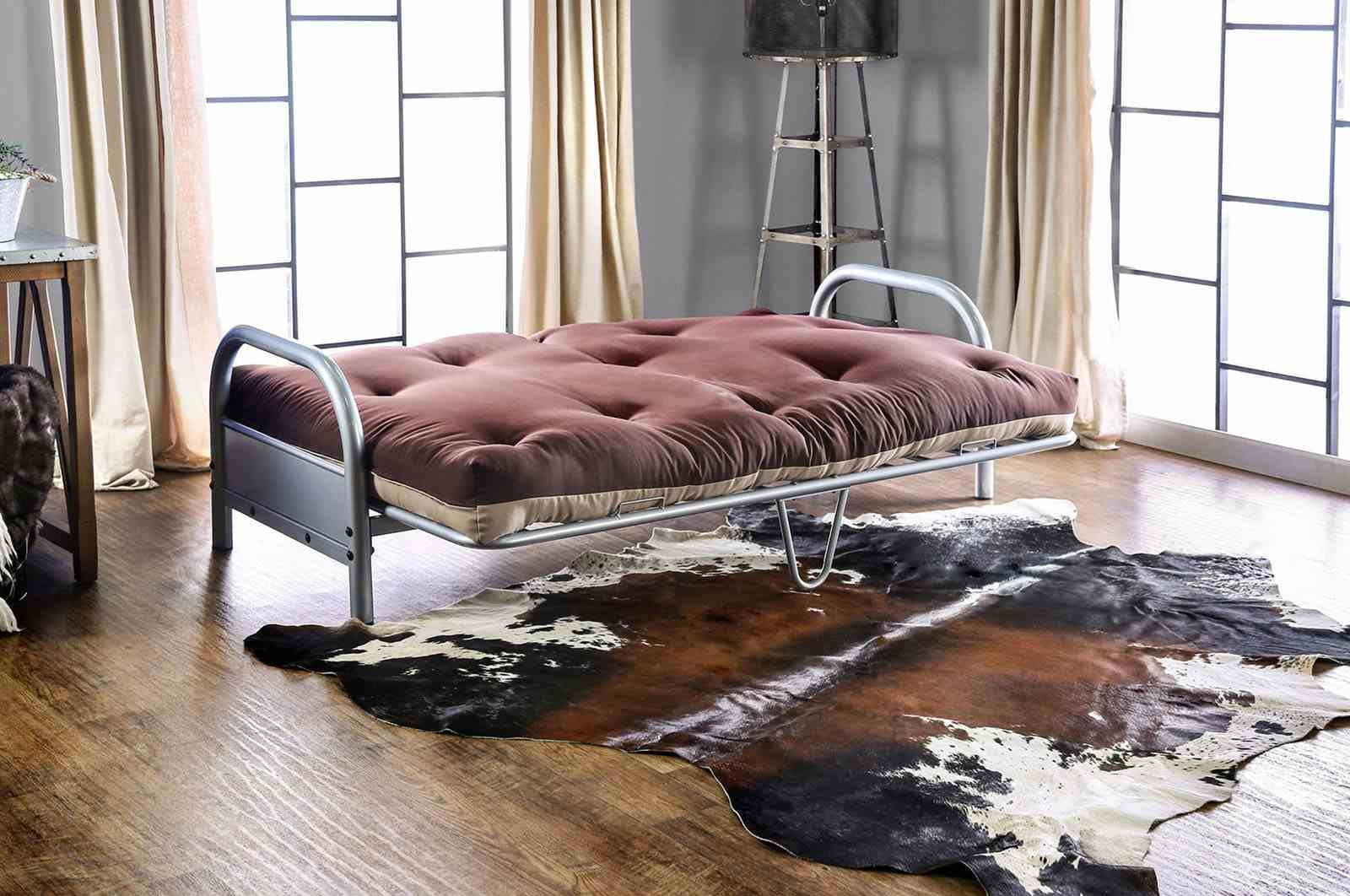 Aksel Futon Mattress, Khaki/Brown - Image 4