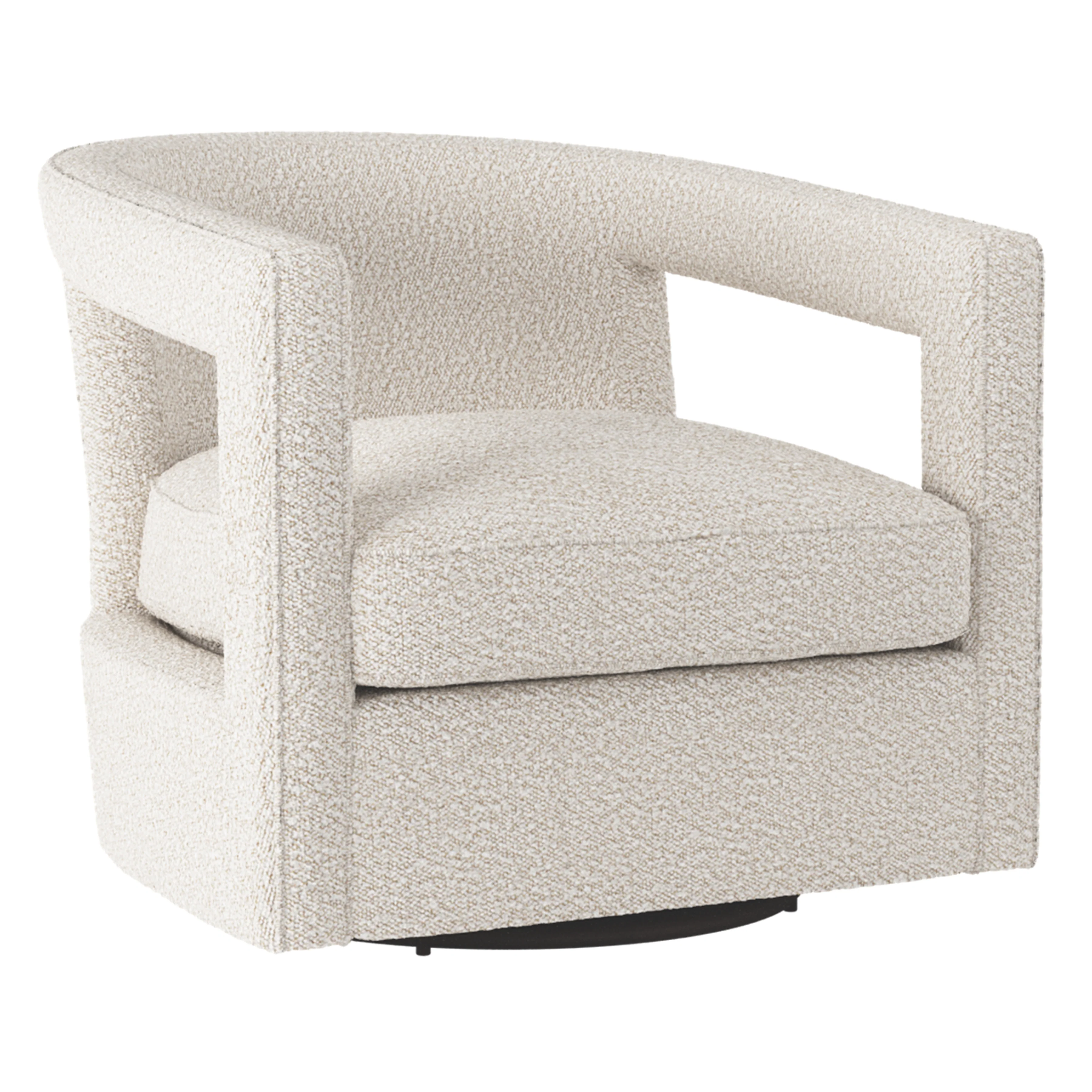 Alana Fabric Swivel Chair - Image 10