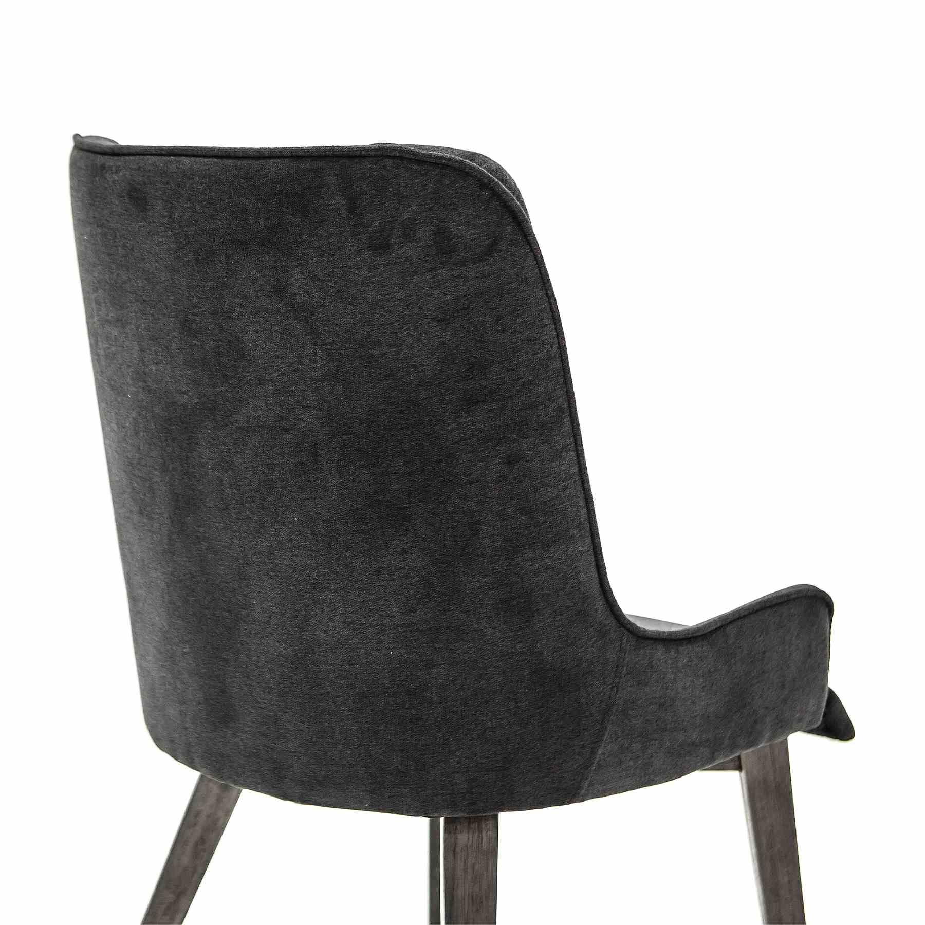 Alana Midnight Upholstered Dining Chair - Set of 2 - Image 4