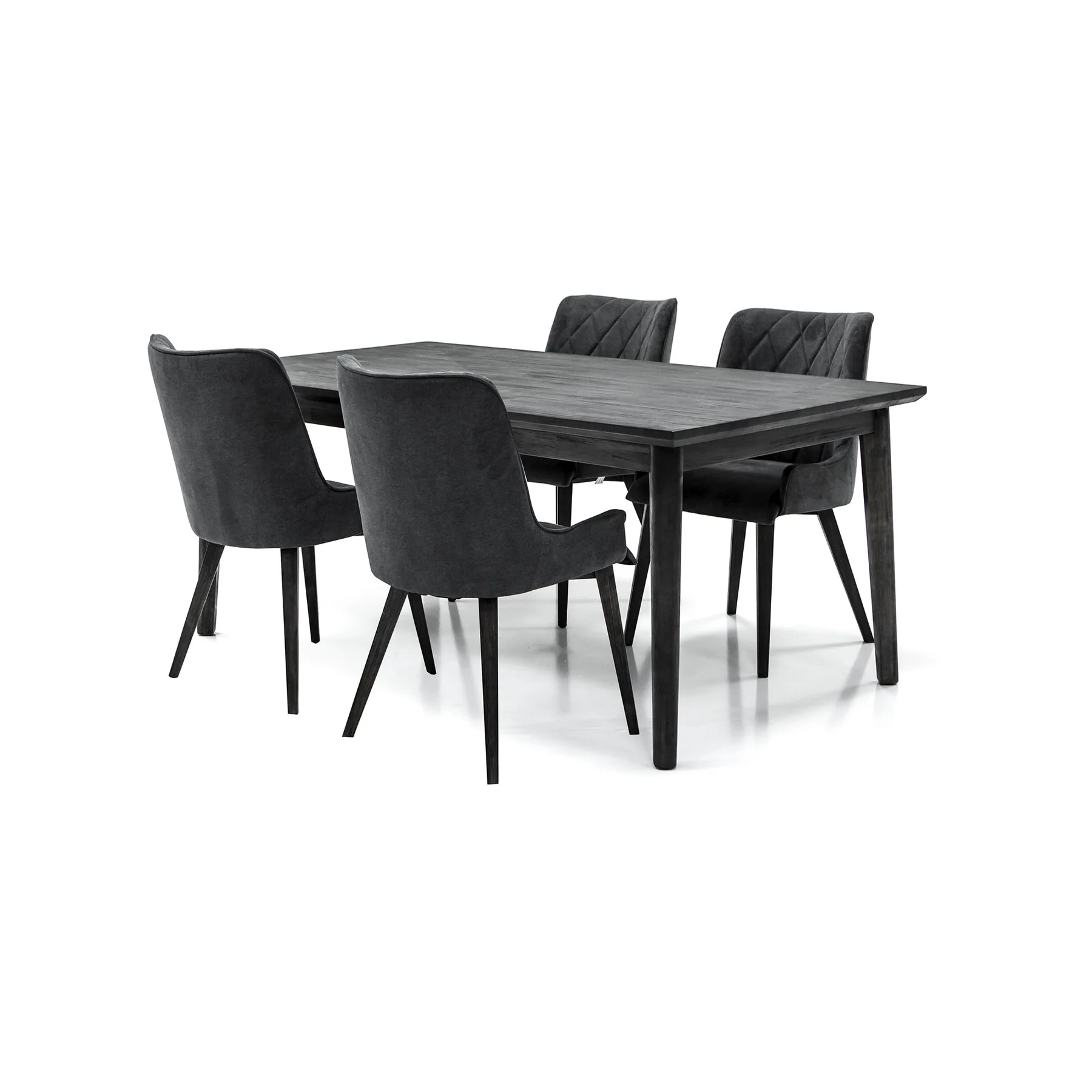 Alana Midnight Upholstered Dining Chair - Set of 2 - Image 7