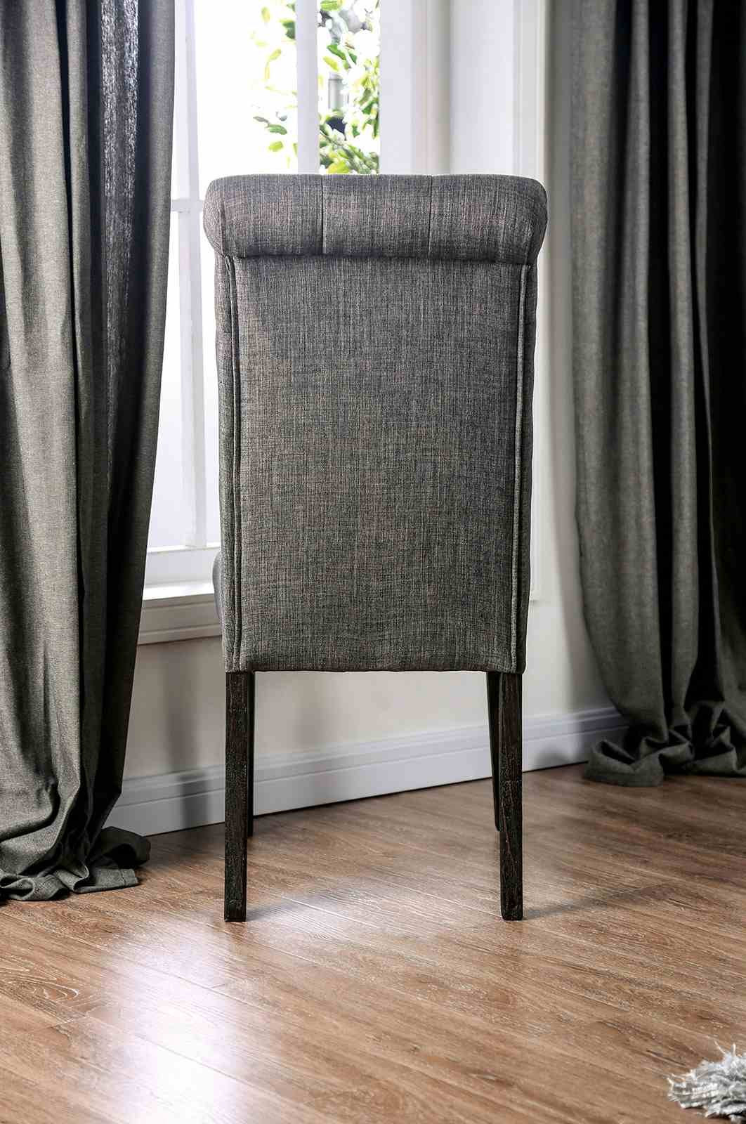 Alfred Side Chair, Gray (2/CTN) - Image 8