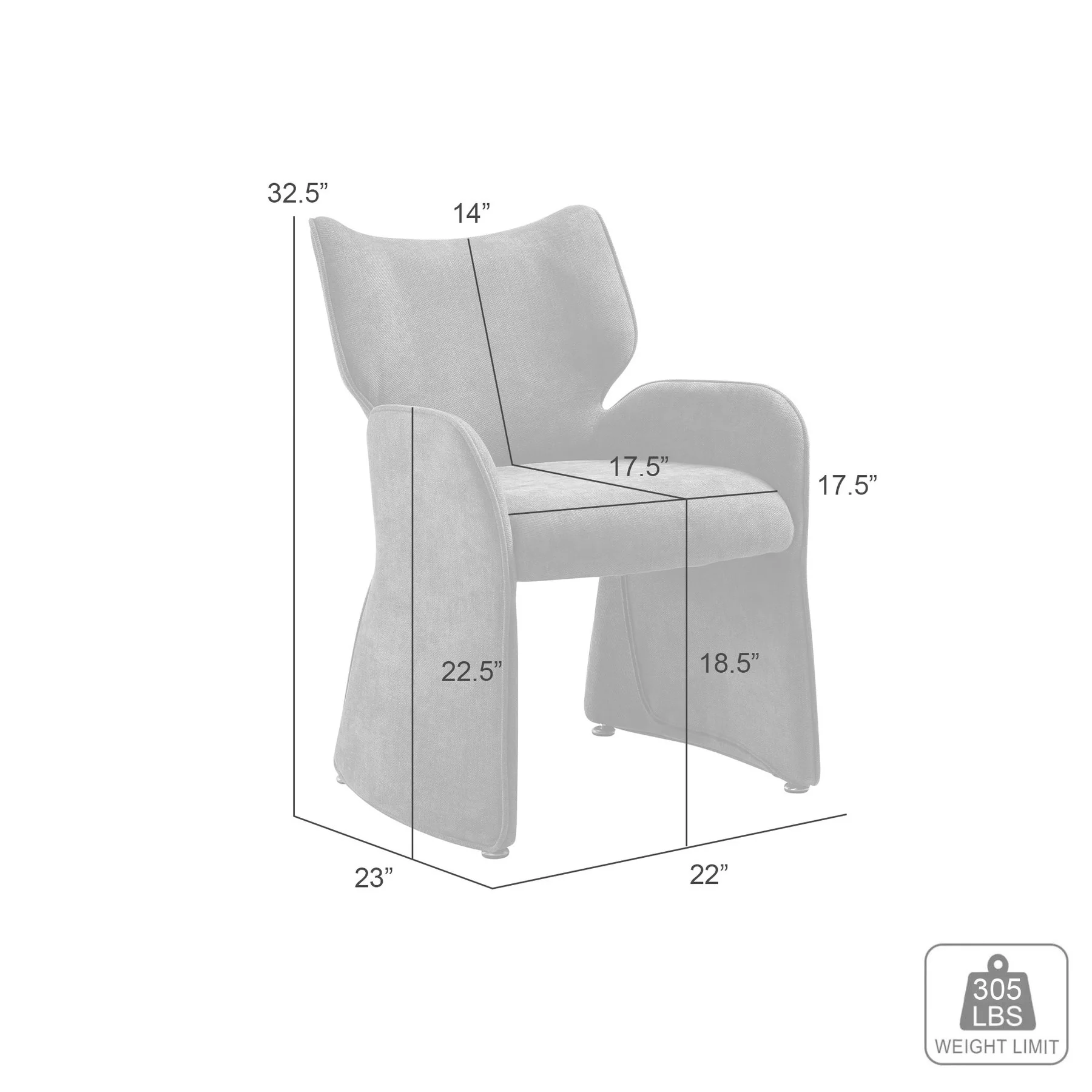 Alicia Modern Curved Back Plum Upholstered Dining Chair - Image 12
