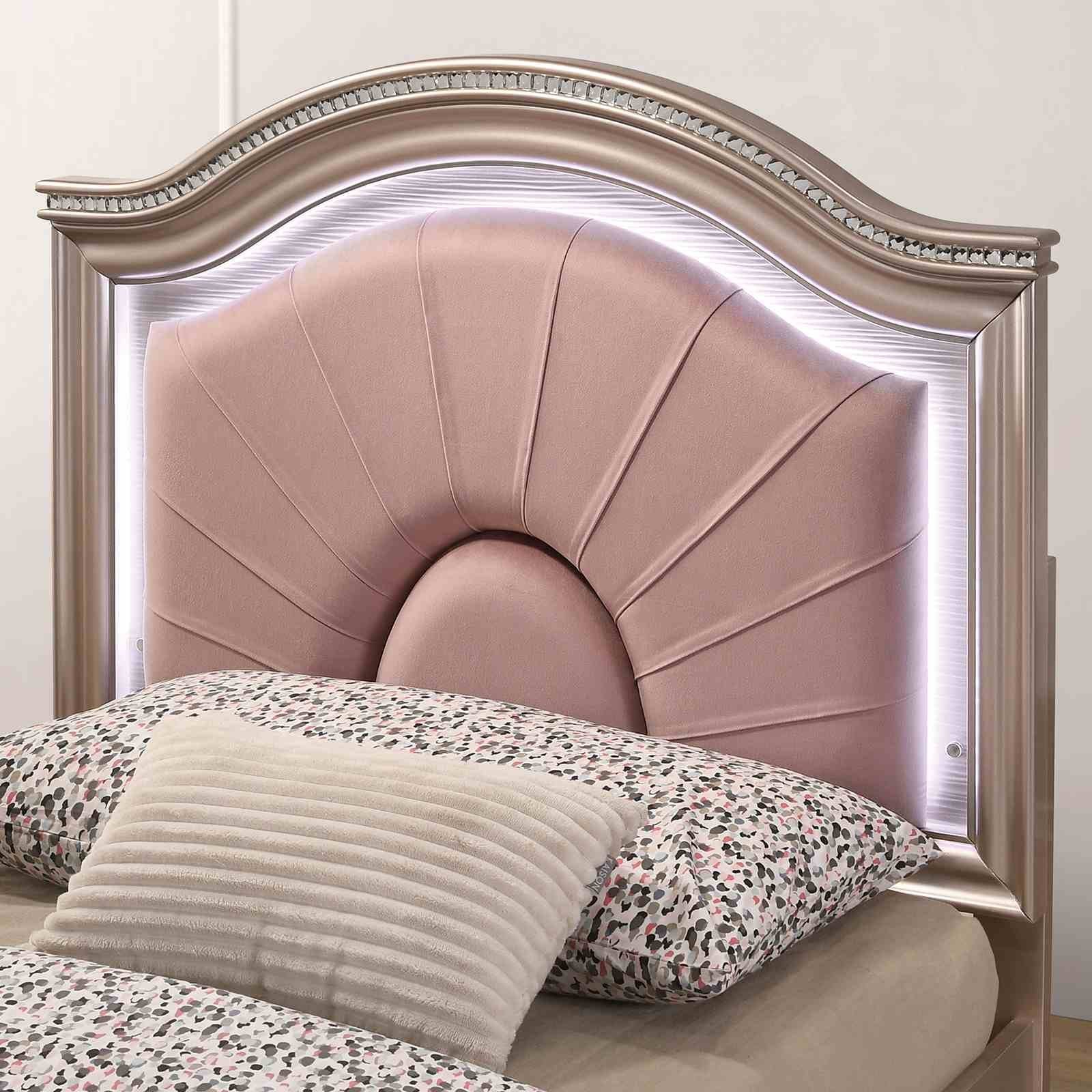 Allie 4 Pc. Twin Bedroom Set - Image 4