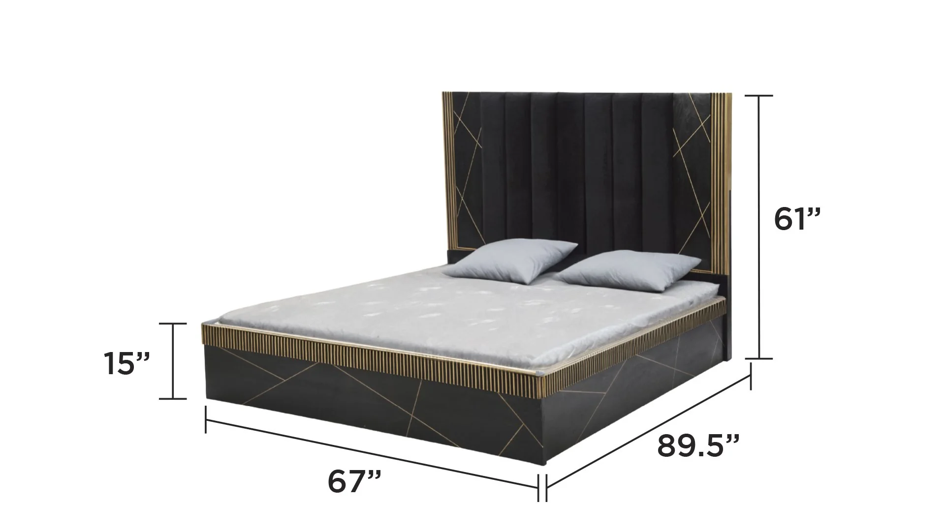 Allure Queen 5 Pc Bedroom Set - Image 7