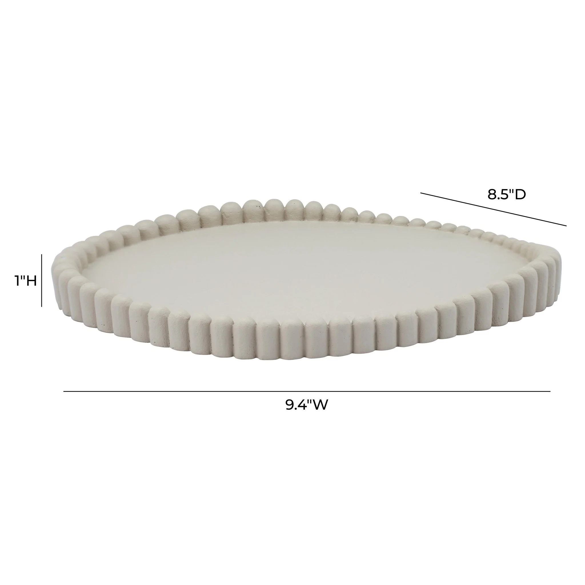 Alna Cream Catchall Tray - Image 4