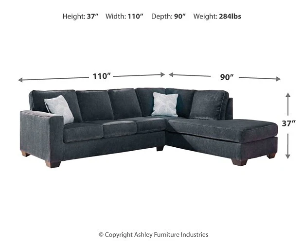 Altari Sleeper Sectional with Chaise - Image 11