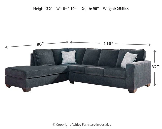 Altari Sleeper Sectional with Chaise - Image 27