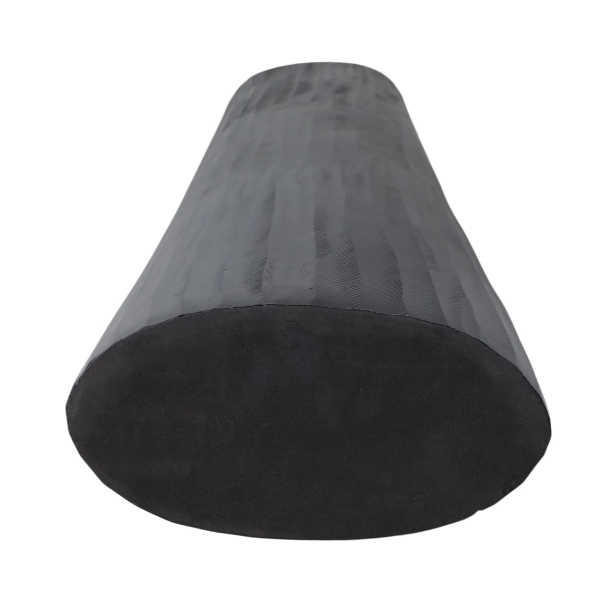 Aluminum 36" Textured Vase, Matte Black - Image 6