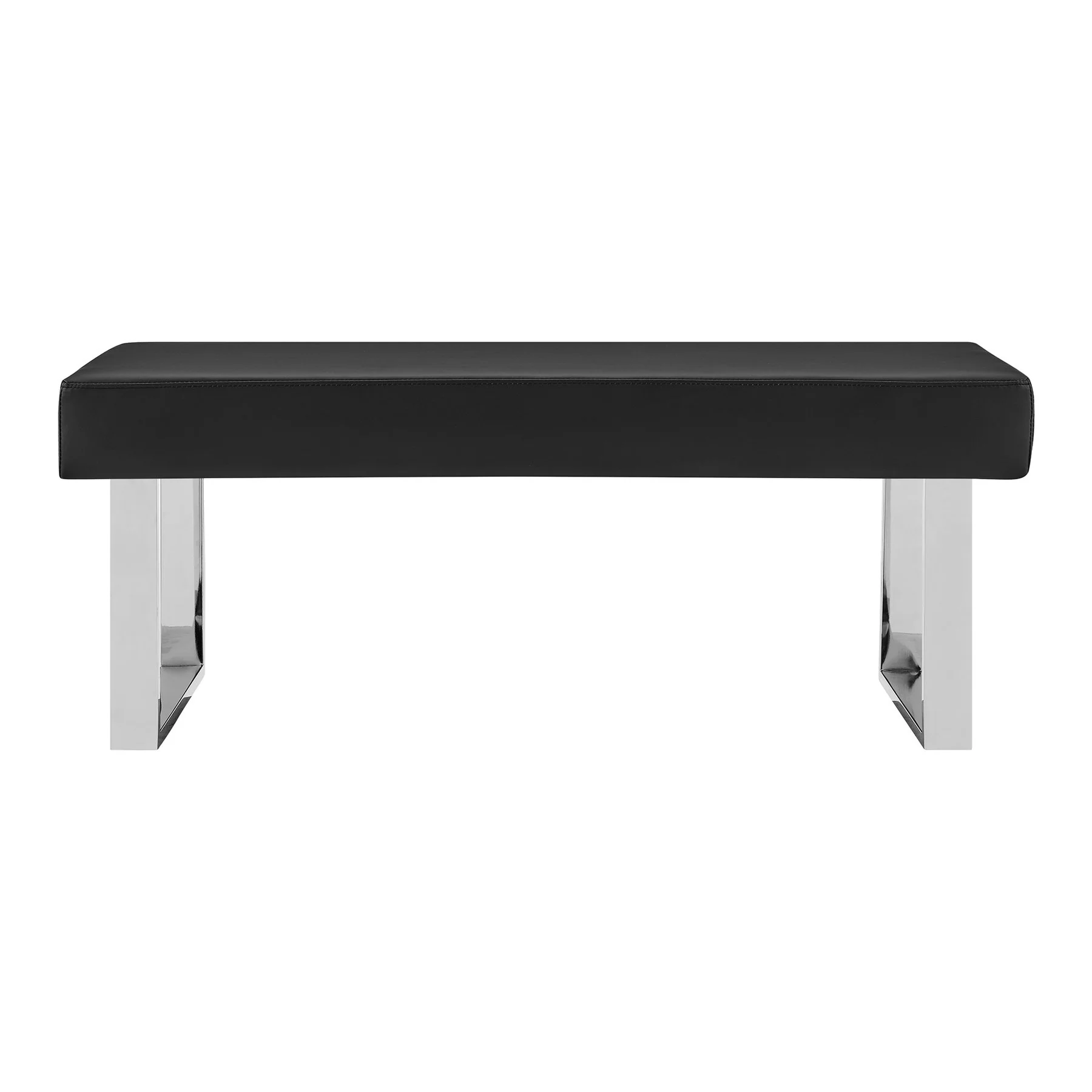 Amanda 3 Piece Black Rectangular Dining Set - Image 4