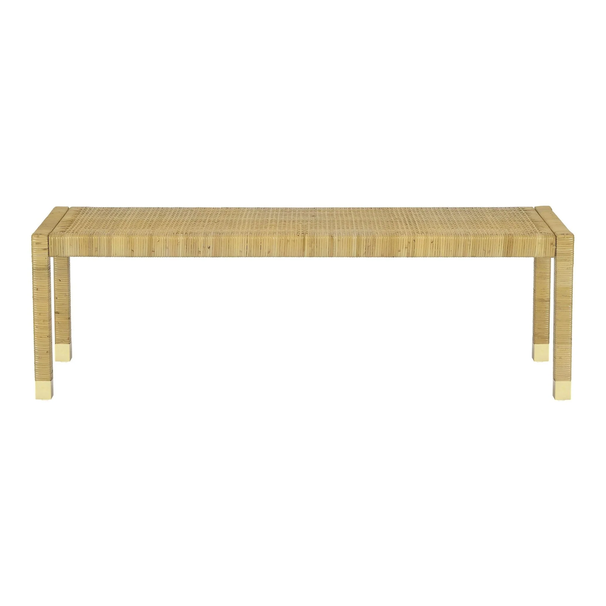 Amara Cream Linen Bench - Image 5